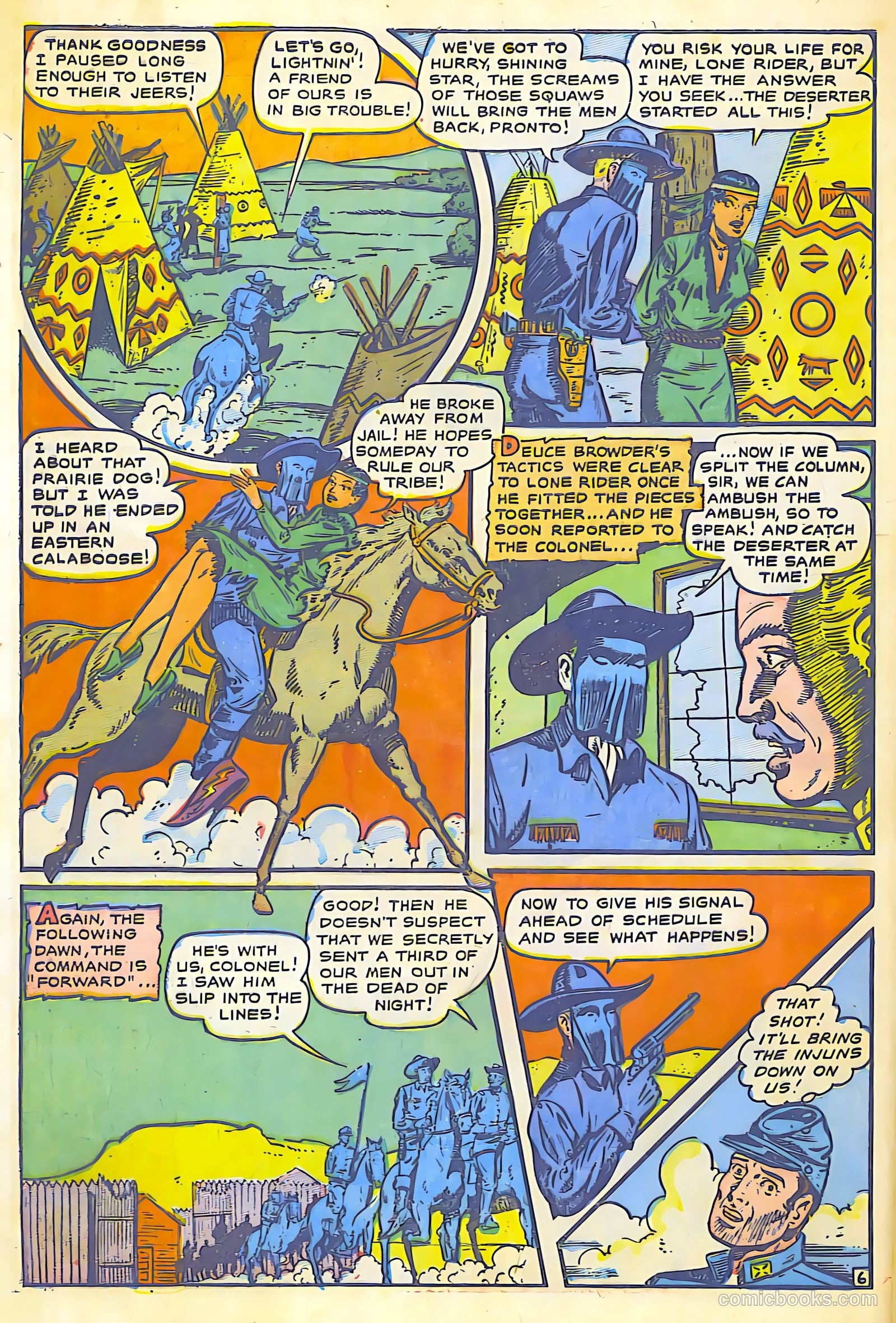 The Lone Rider #7 — page 32 of 36