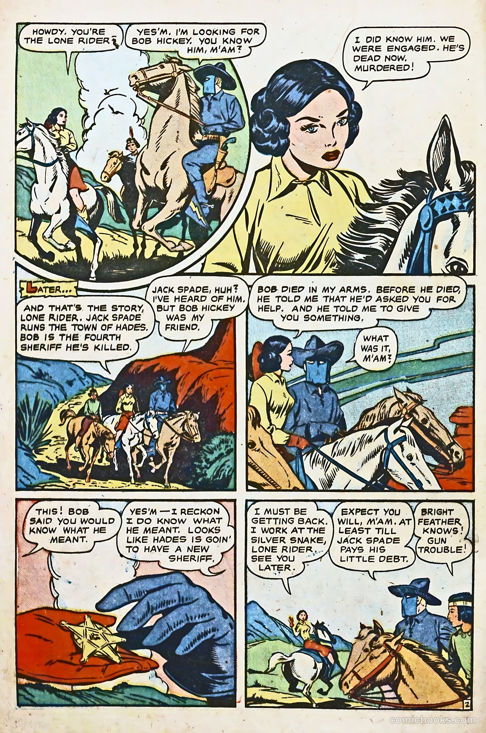The Lone Rider #8 — page 4 of 36