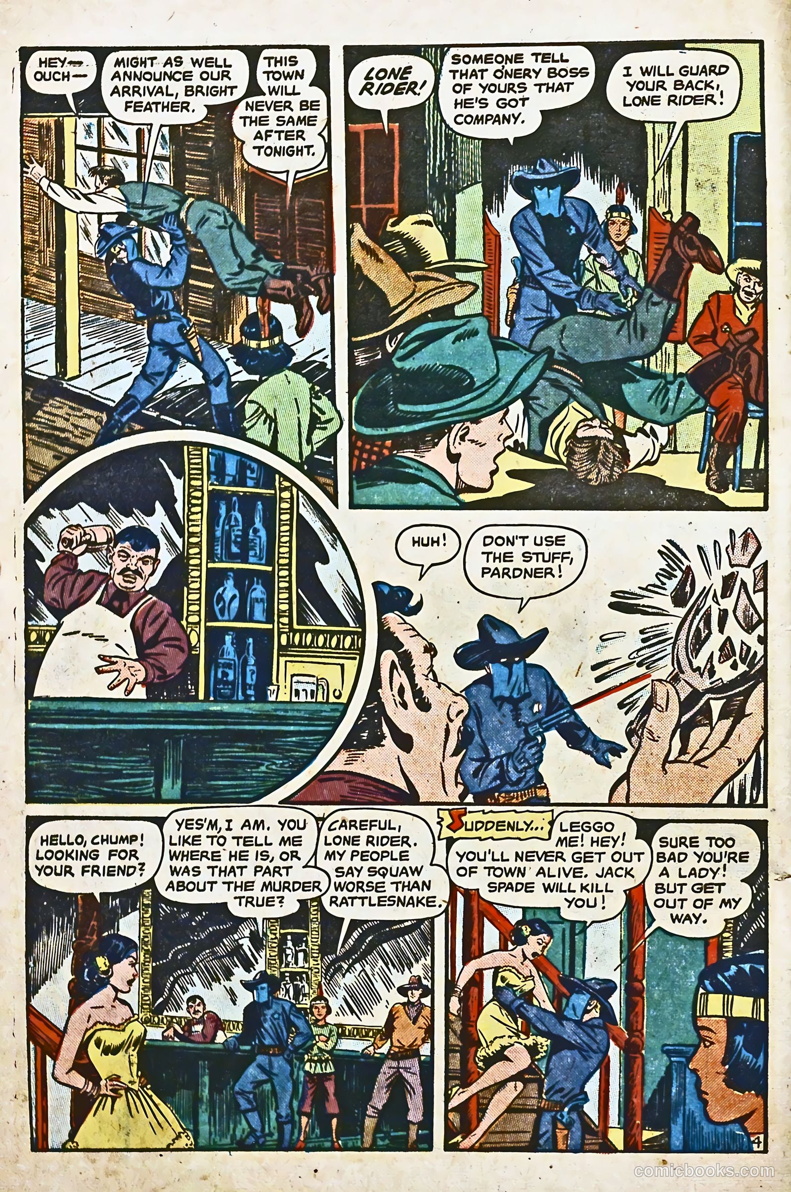 The Lone Rider #8 — page 6 of 36