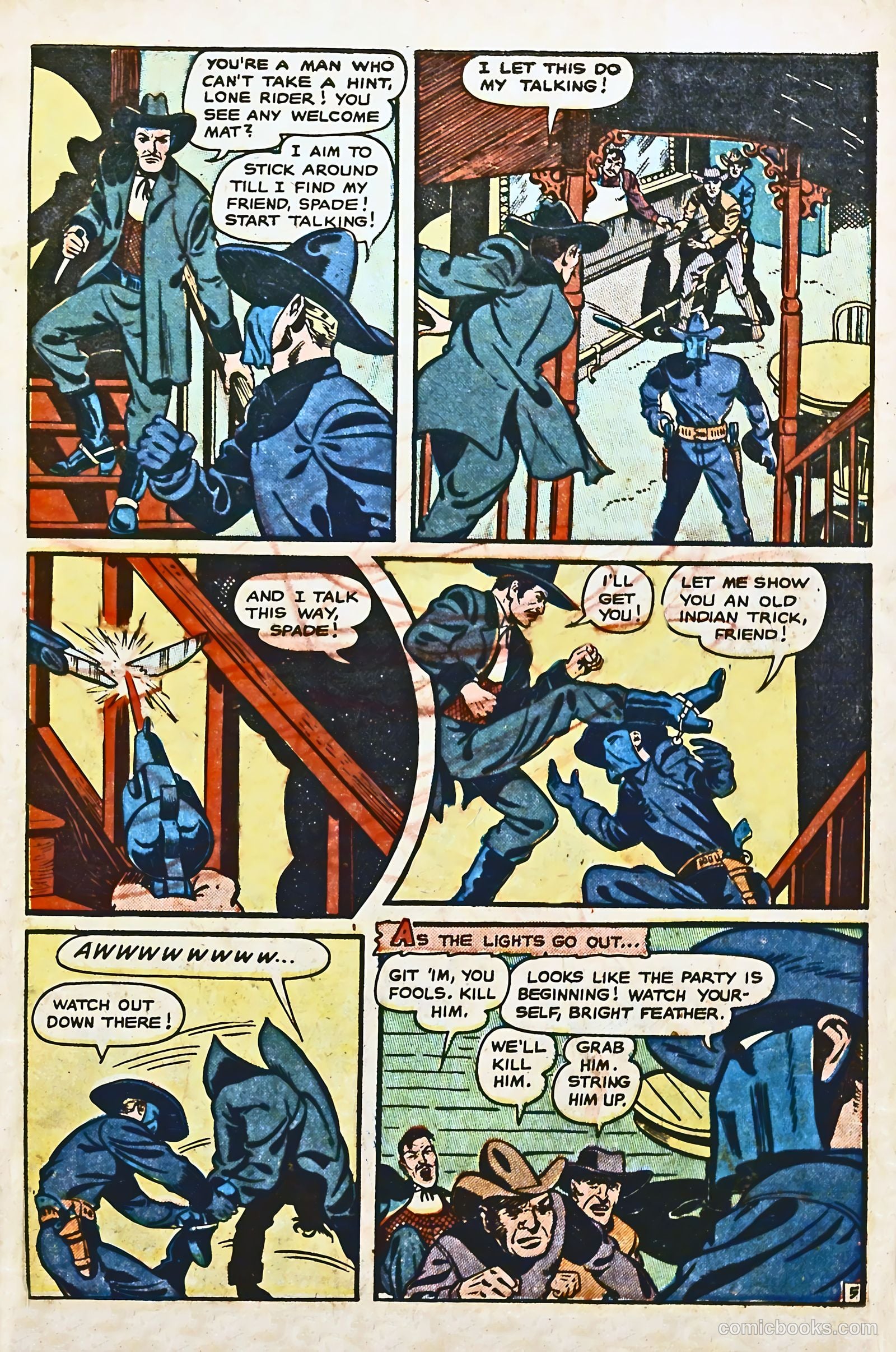 The Lone Rider #8 — page 7 of 36