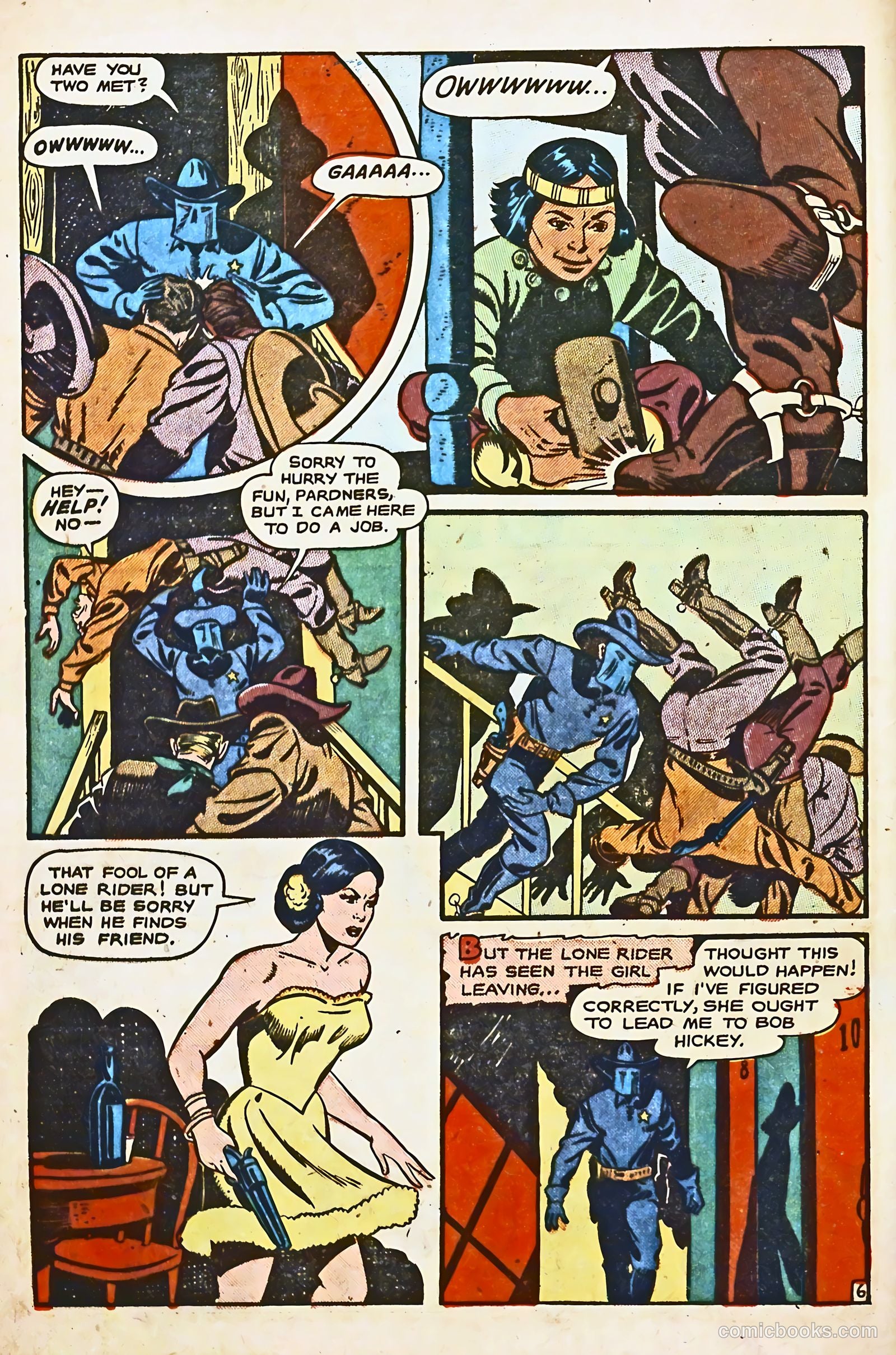The Lone Rider #8 — page 8 of 36