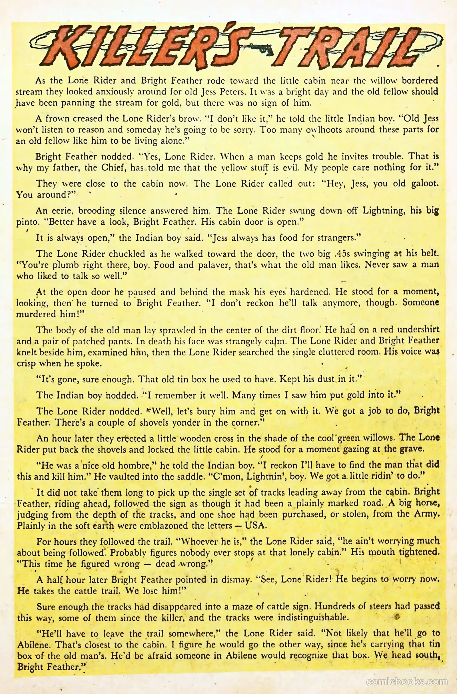 The Lone Rider #8 — page 17 of 36
