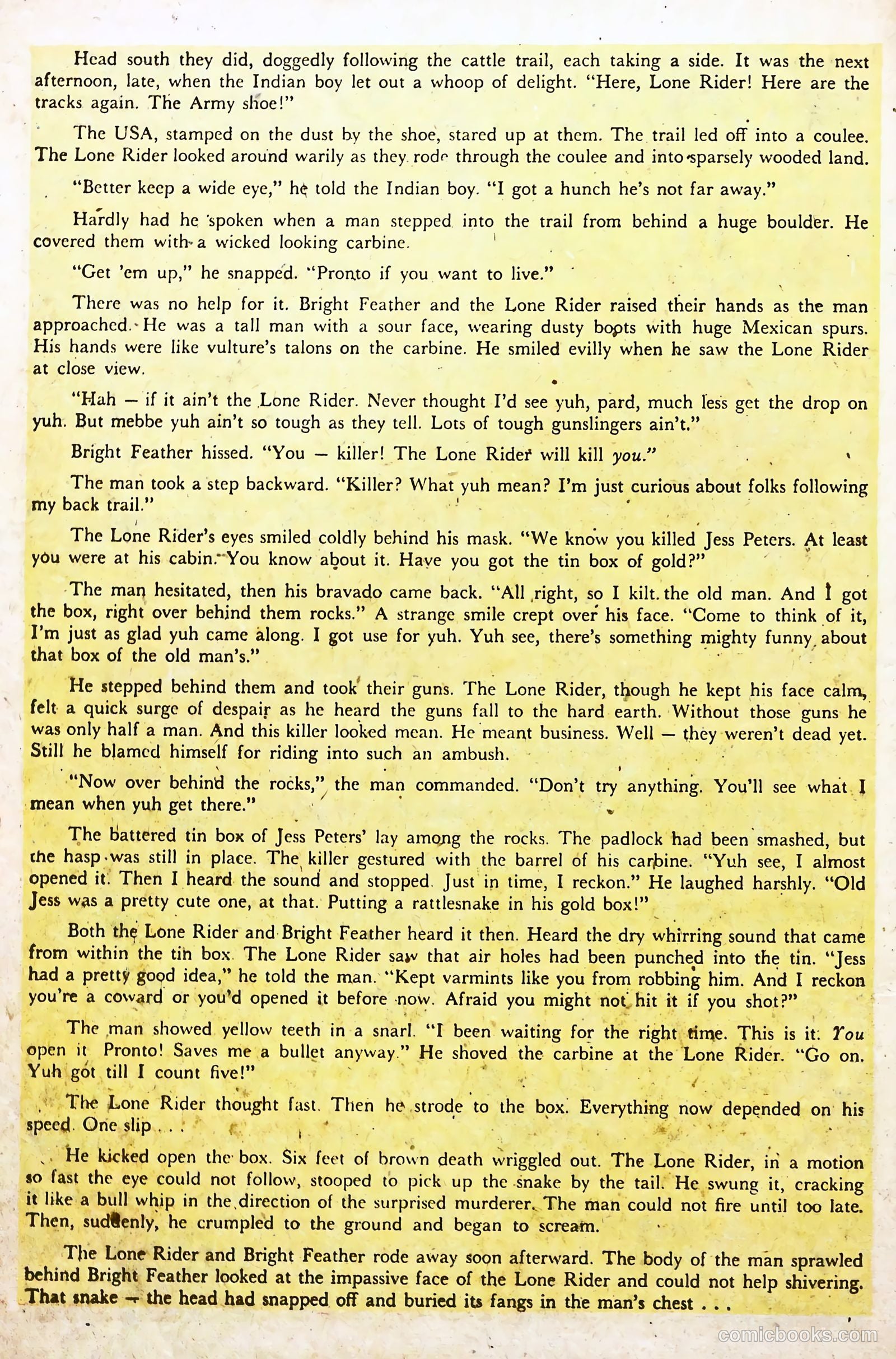 The Lone Rider #8 — page 18 of 36
