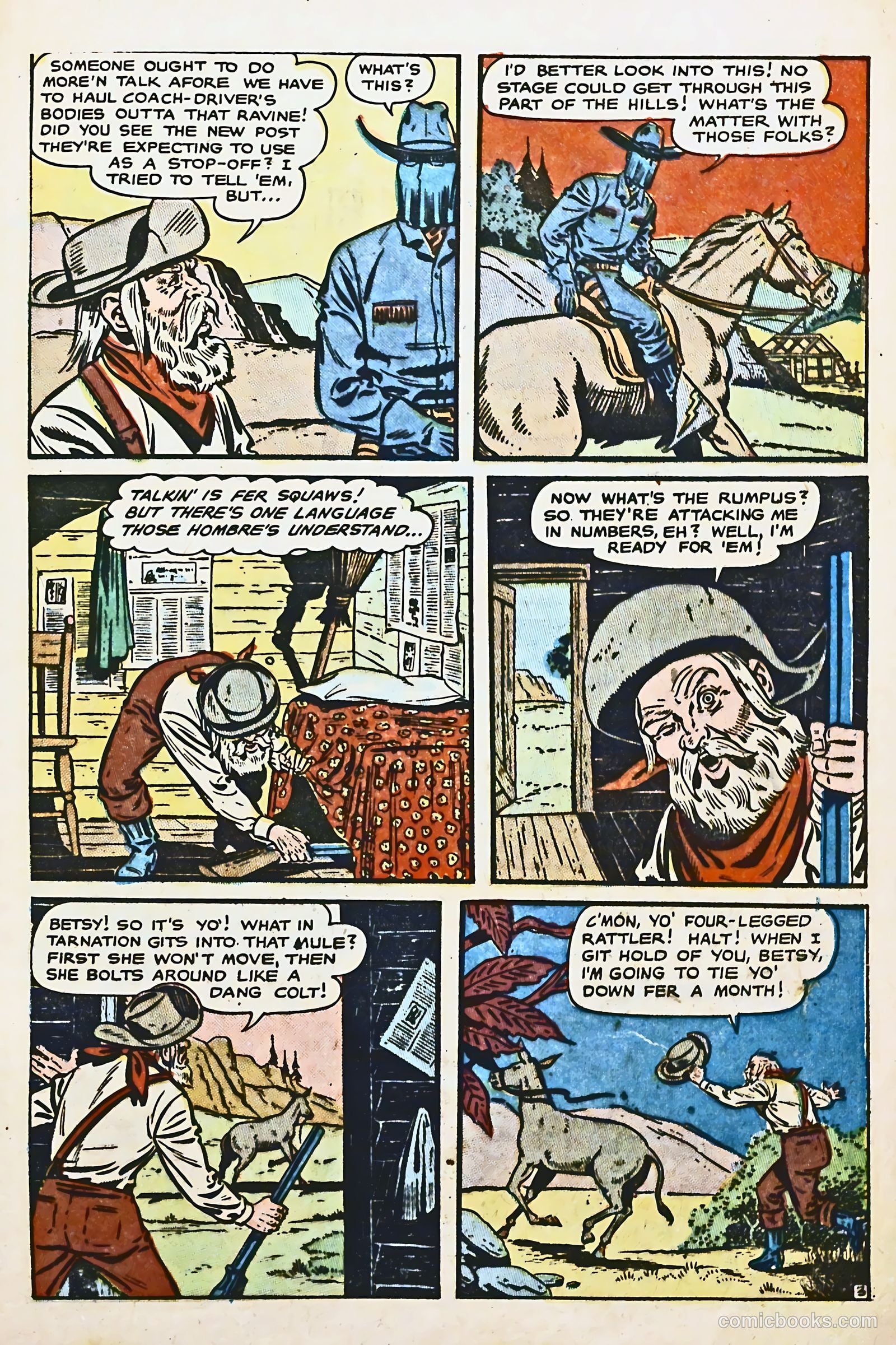 The Lone Rider #8 — page 21 of 36
