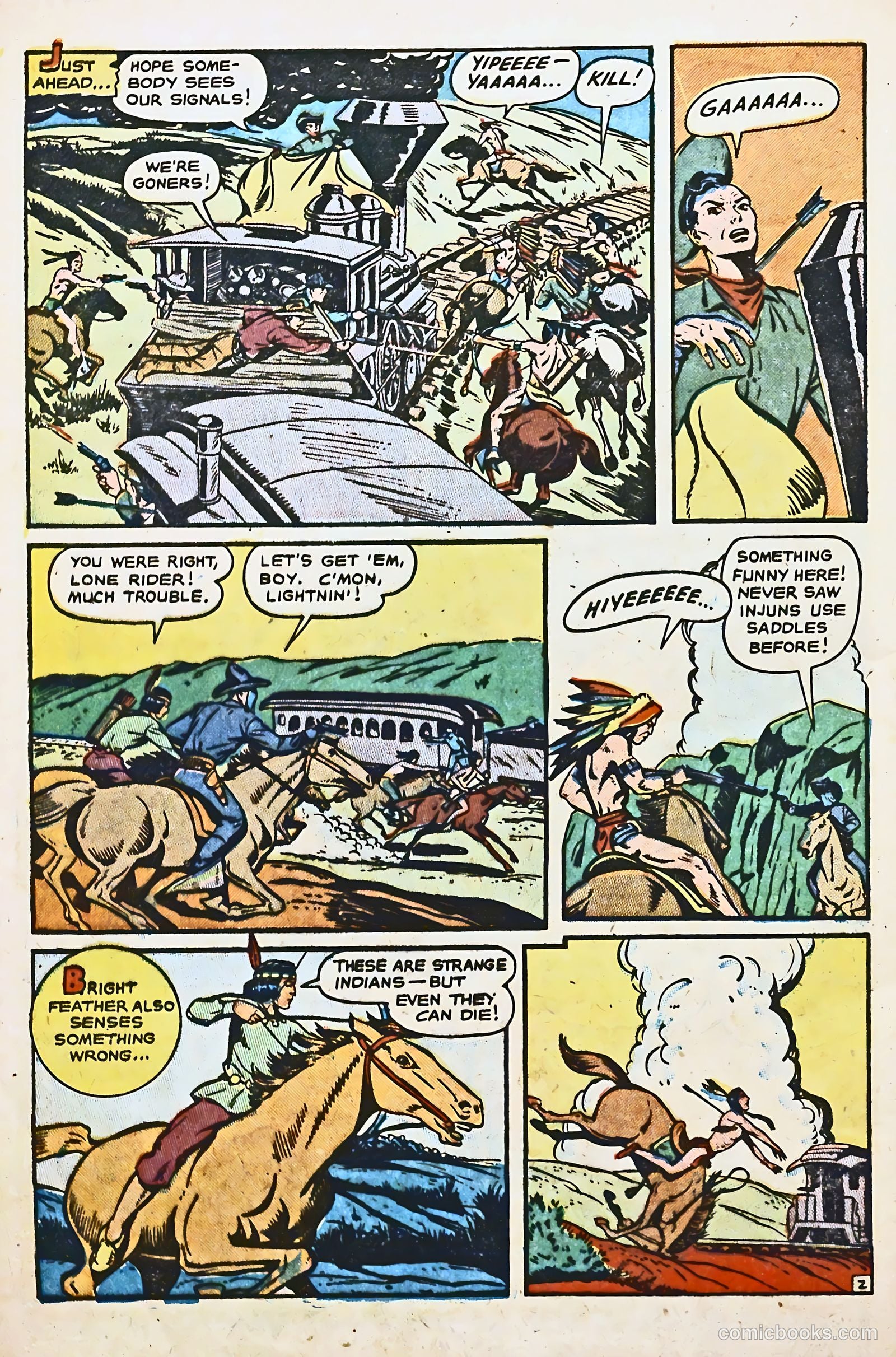 The Lone Rider #8 — page 28 of 36