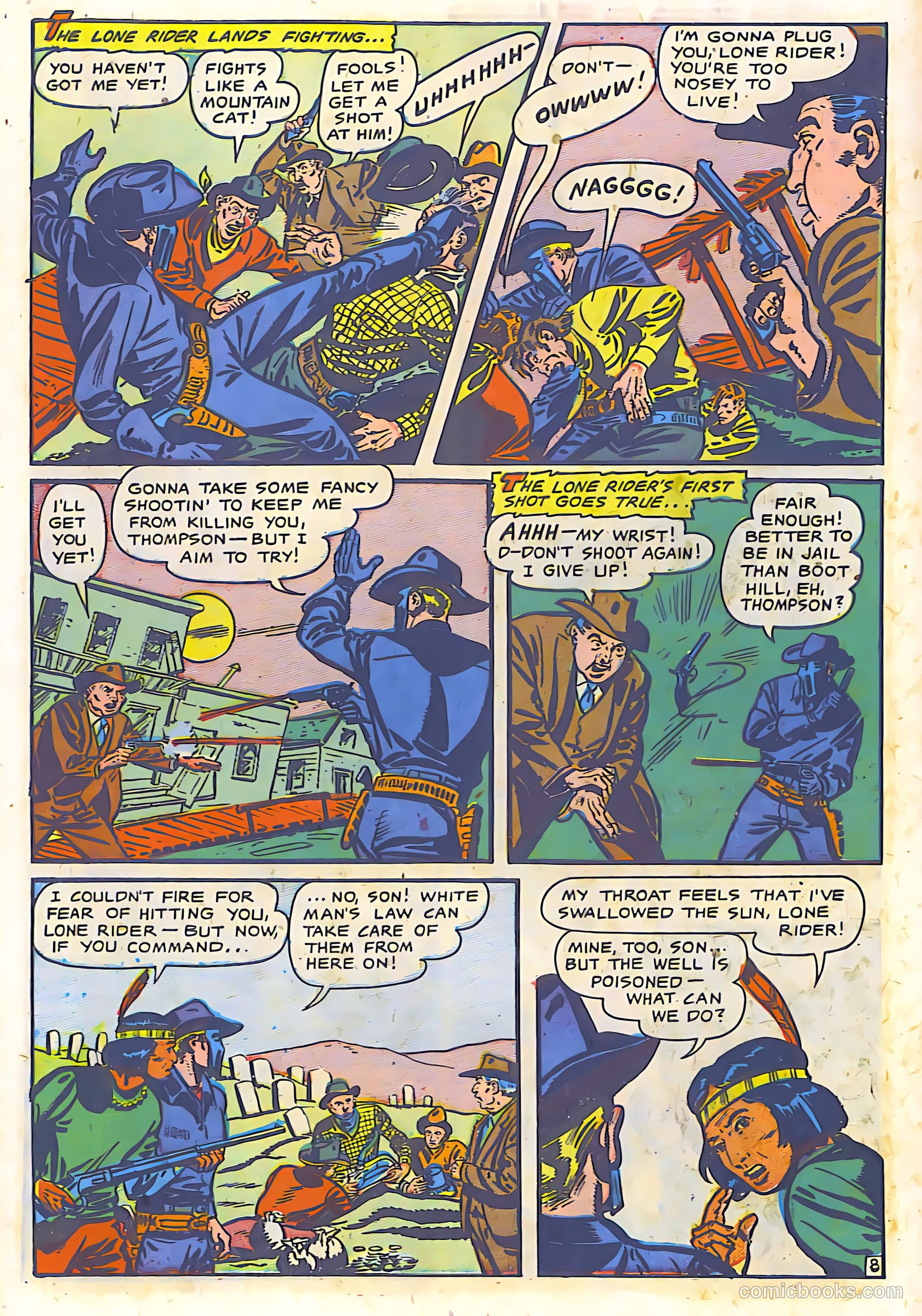 The Lone Rider #9 — page 9 of 29