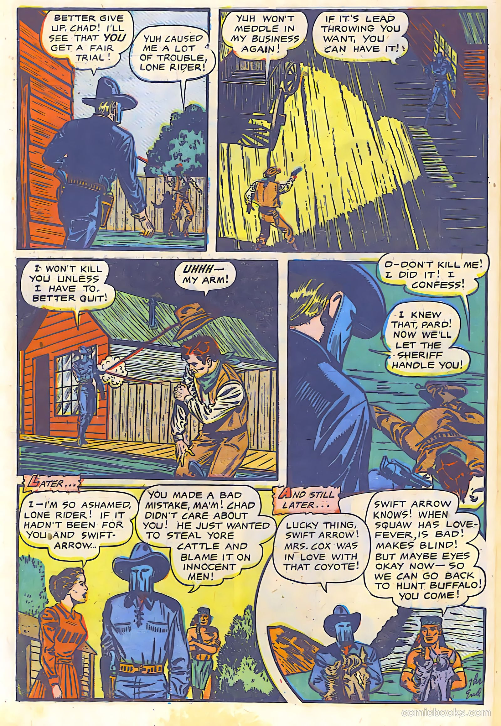 The Lone Rider #9 — page 29 of 29