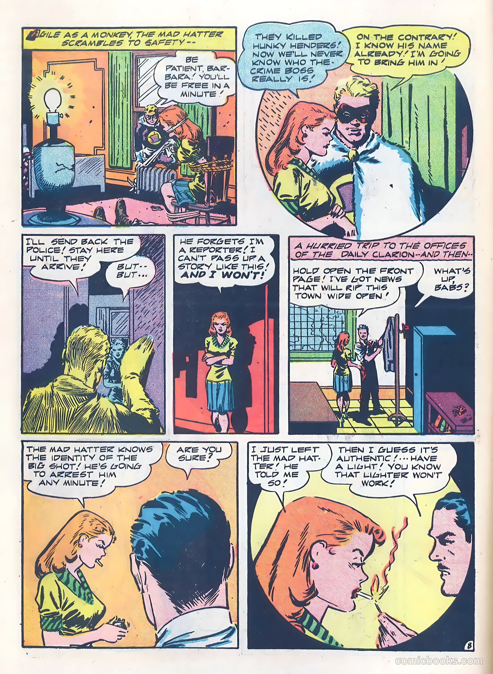 The Mad Hatter #1 — page 10 of 37