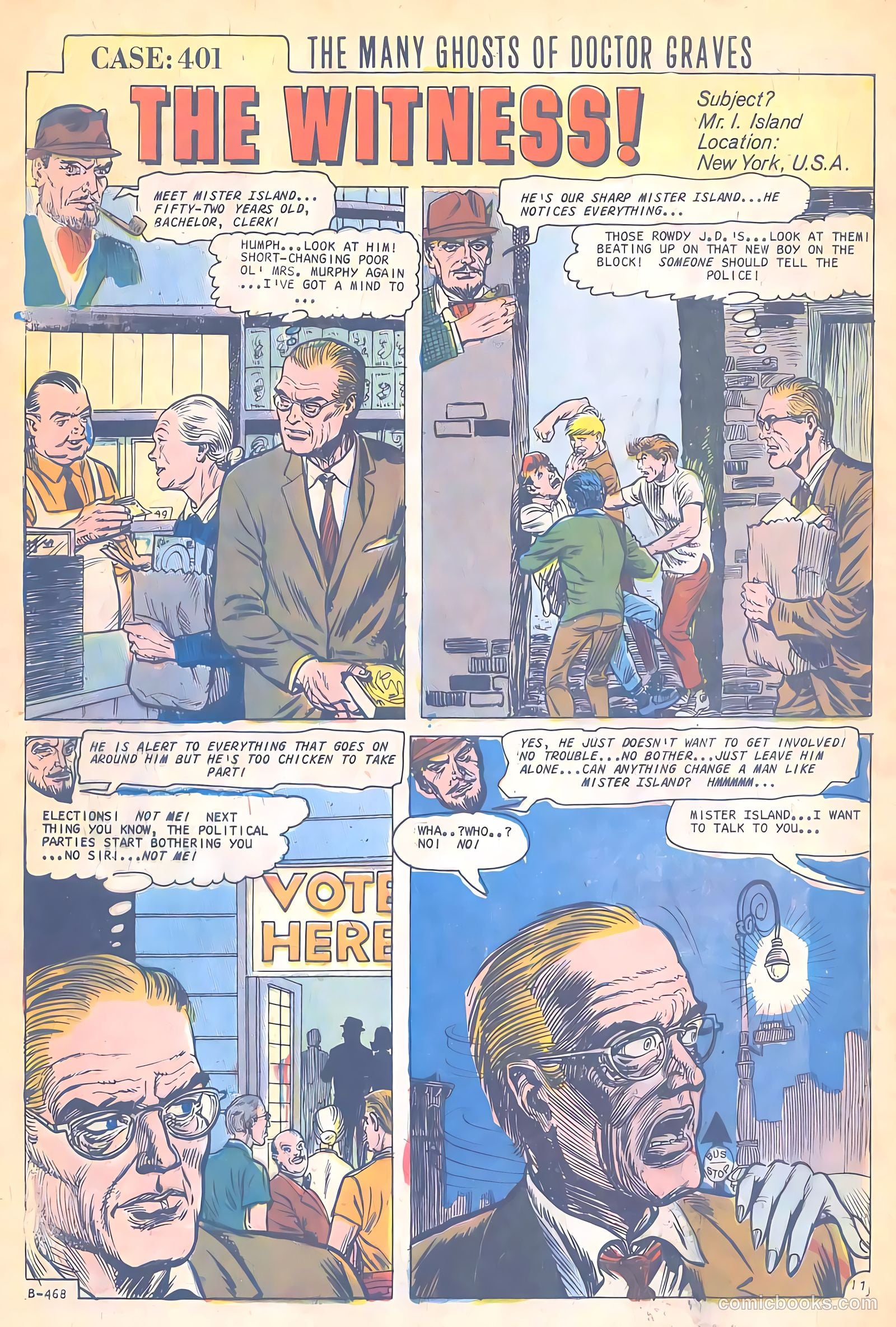 The Many Ghosts of Dr. Graves #1 — page 3 of 27
