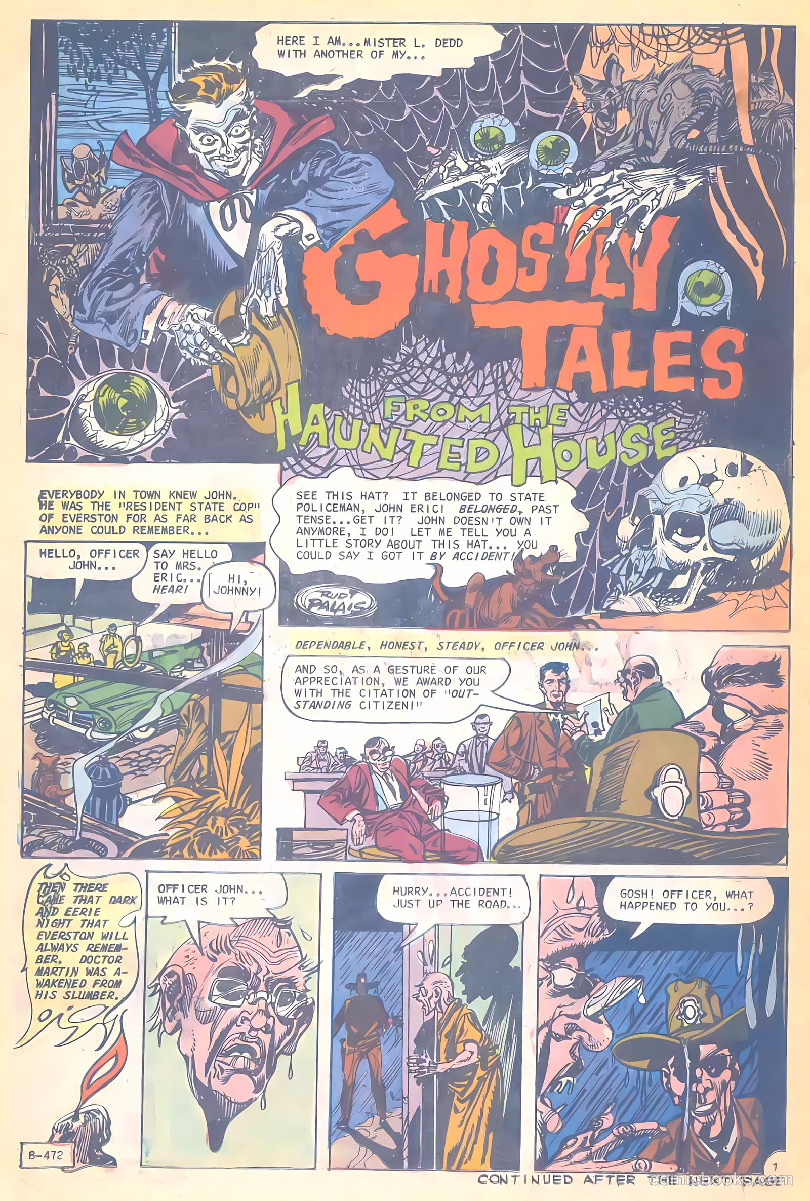 The Many Ghosts of Dr. Graves #1 — page 18 of 27