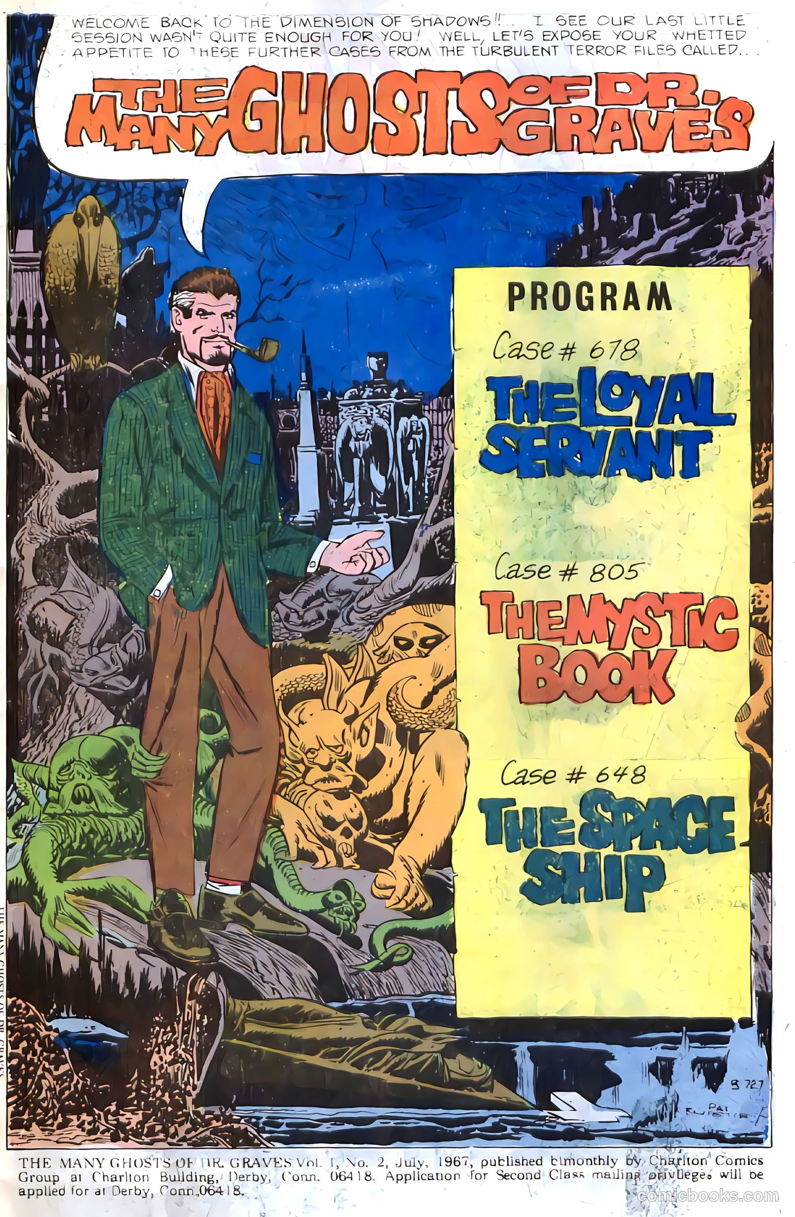 The Many Ghosts of Dr. Graves #2 — page 3 of 36