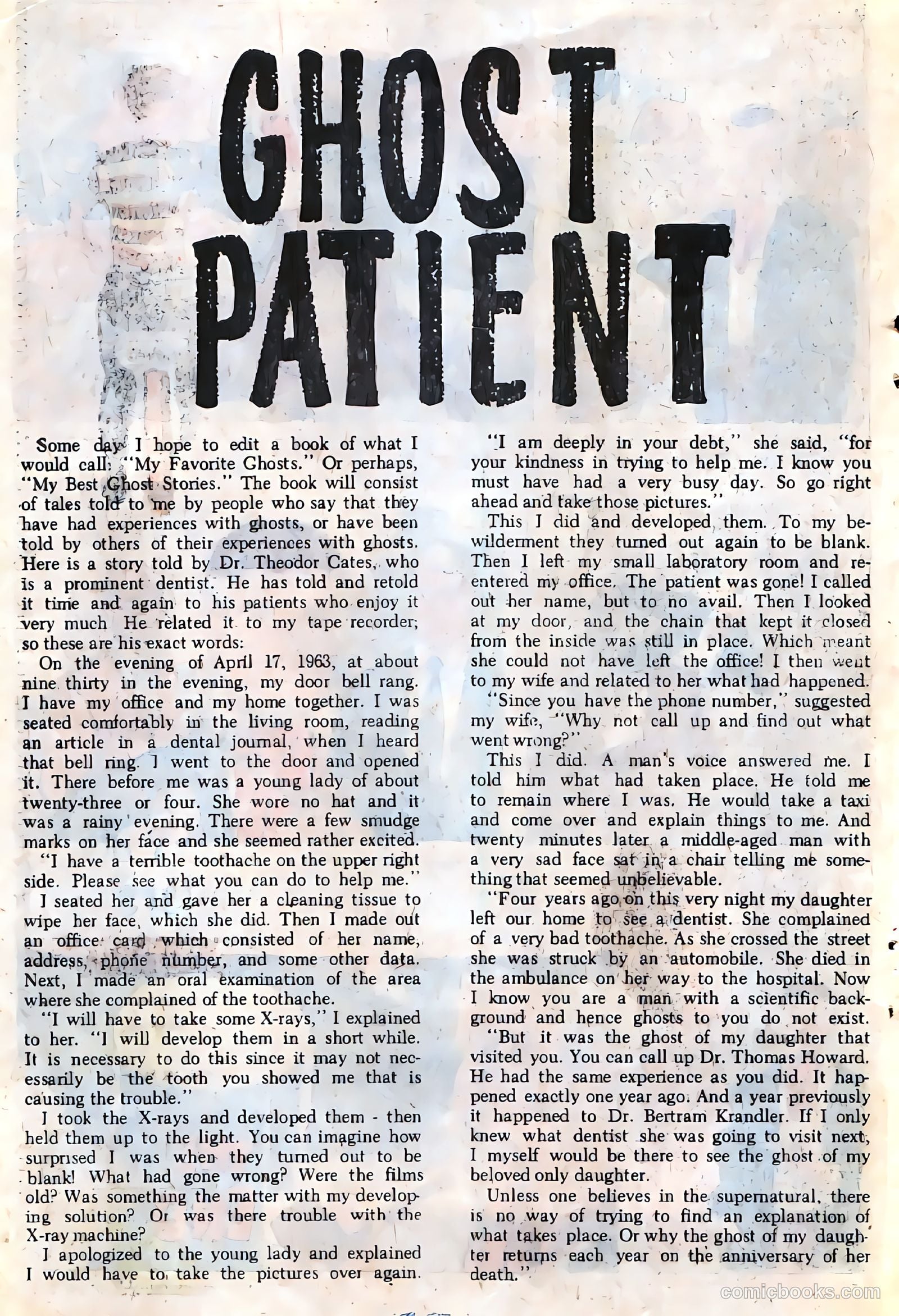The Many Ghosts of Dr. Graves #2 — page 22 of 36