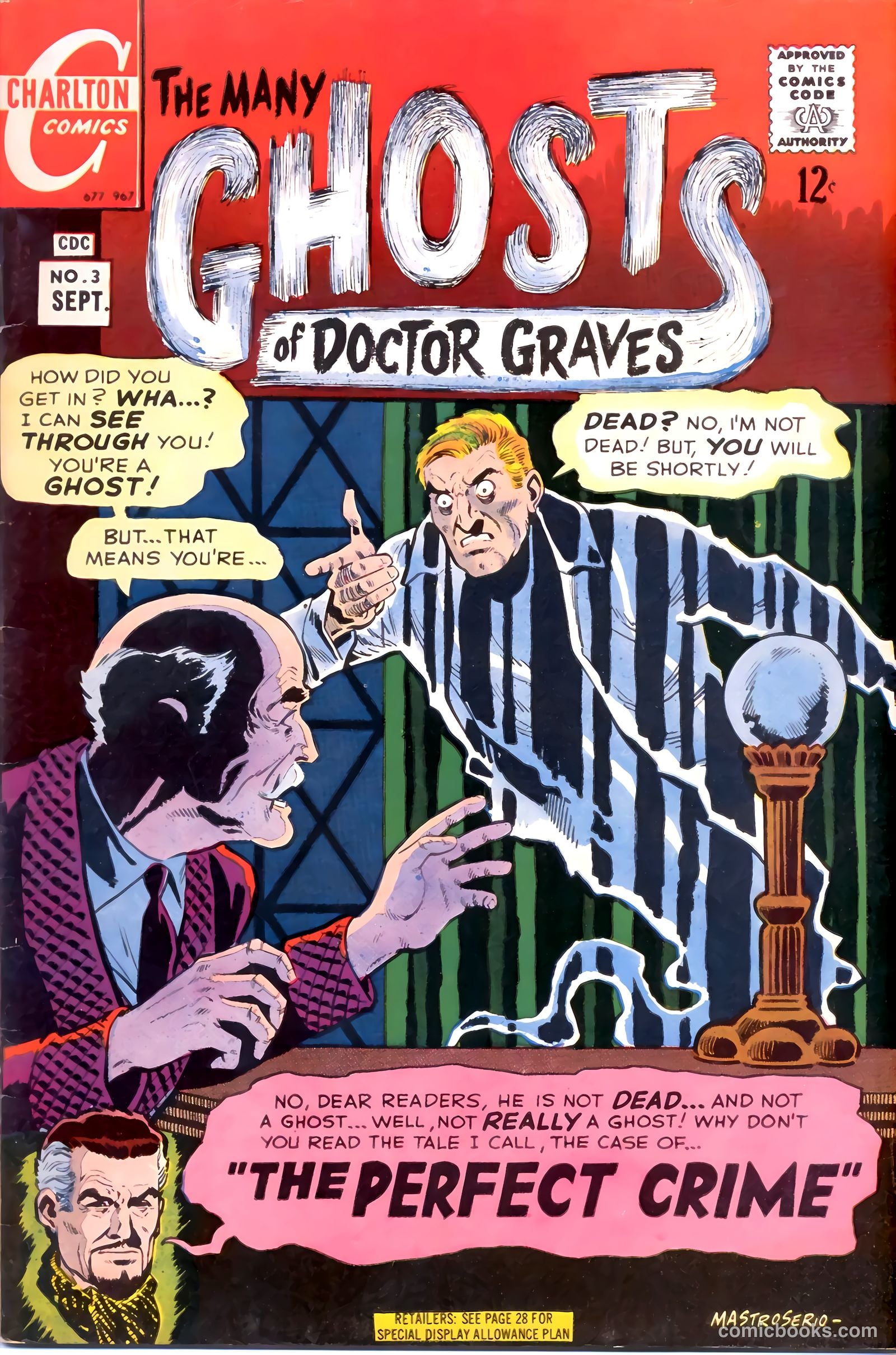 The Many Ghosts of Dr. Graves #3 — page 1 of 36