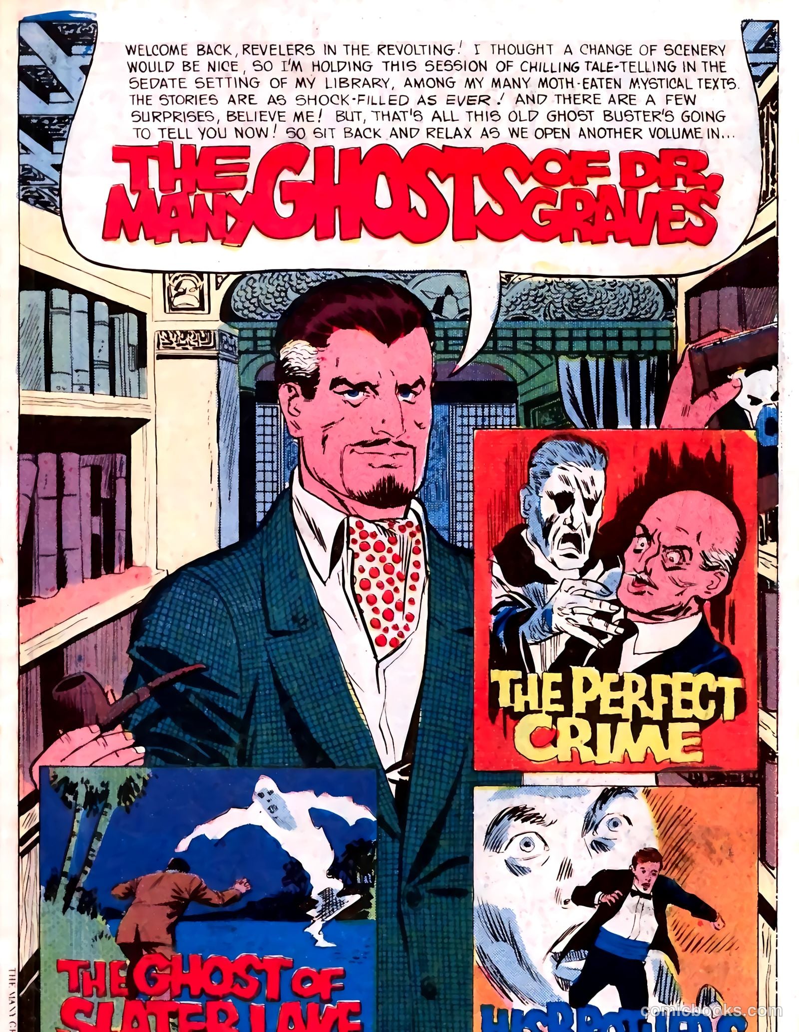 The Many Ghosts of Dr. Graves #3 — page 3 of 36