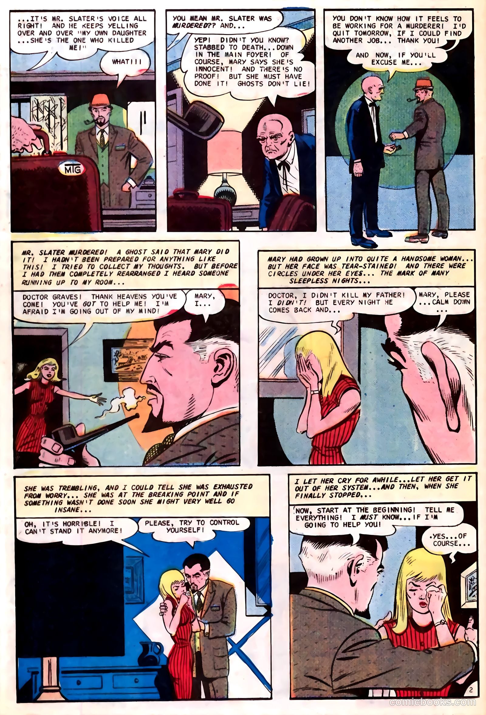 The Many Ghosts of Dr. Graves #3 — page 16 of 36