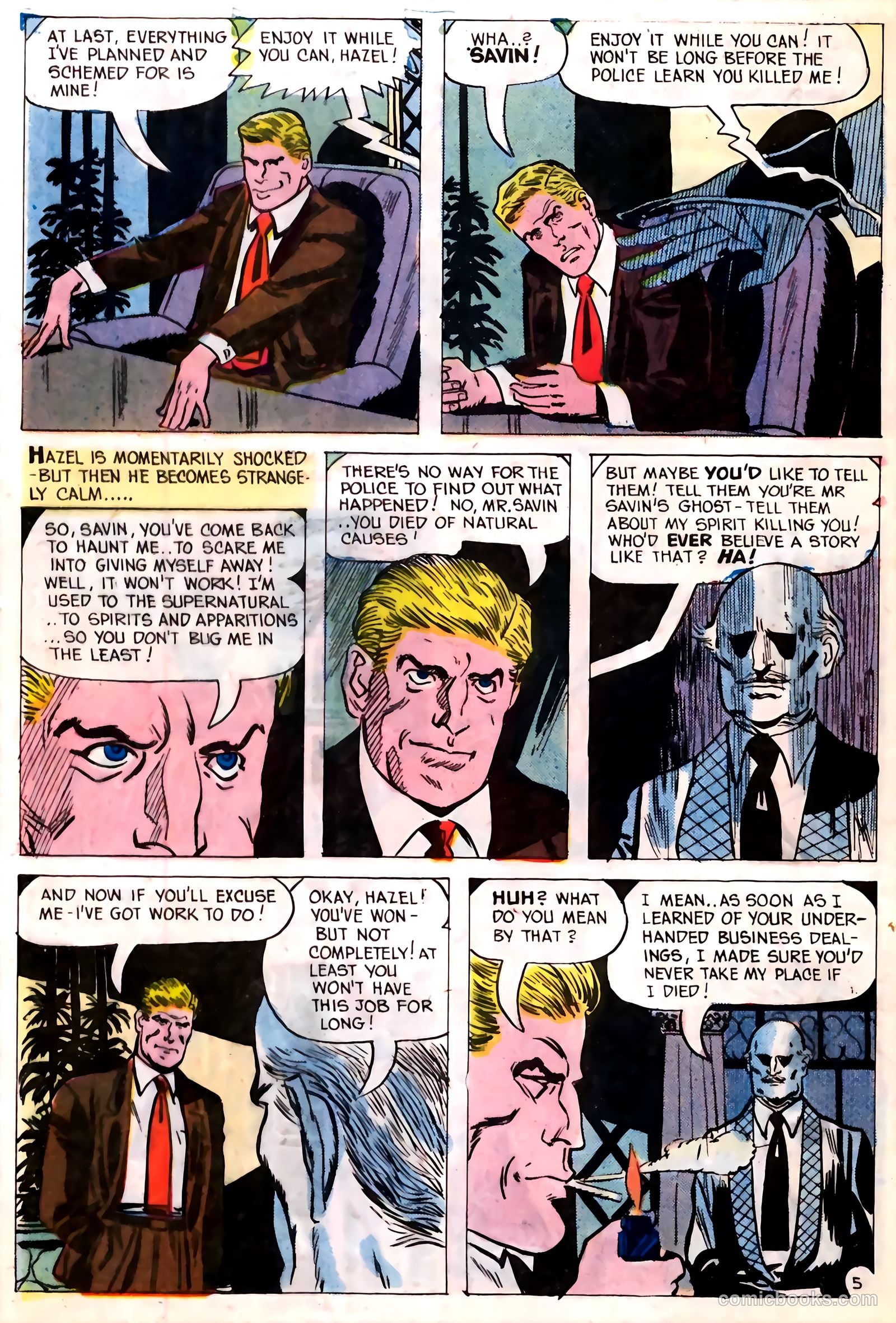 The Many Ghosts of Dr. Graves #3 — page 28 of 36