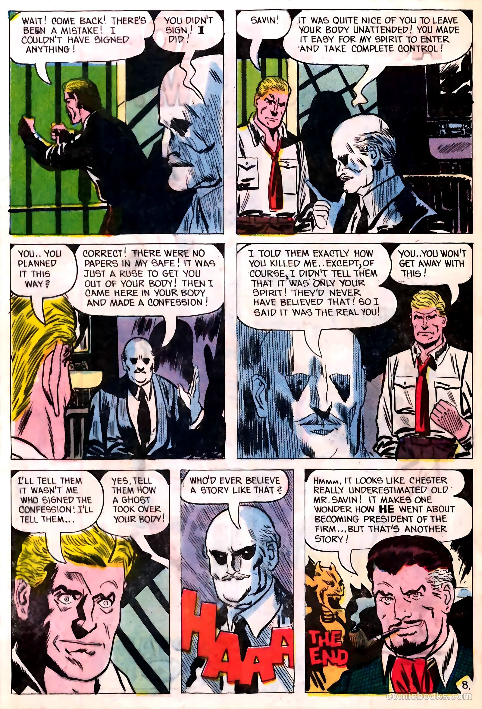The Many Ghosts of Dr. Graves #3 — page 32 of 36