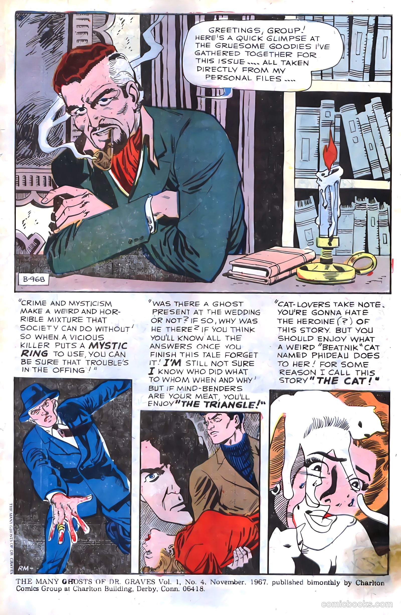 The Many Ghosts of Dr. Graves #4 — page 3 of 36