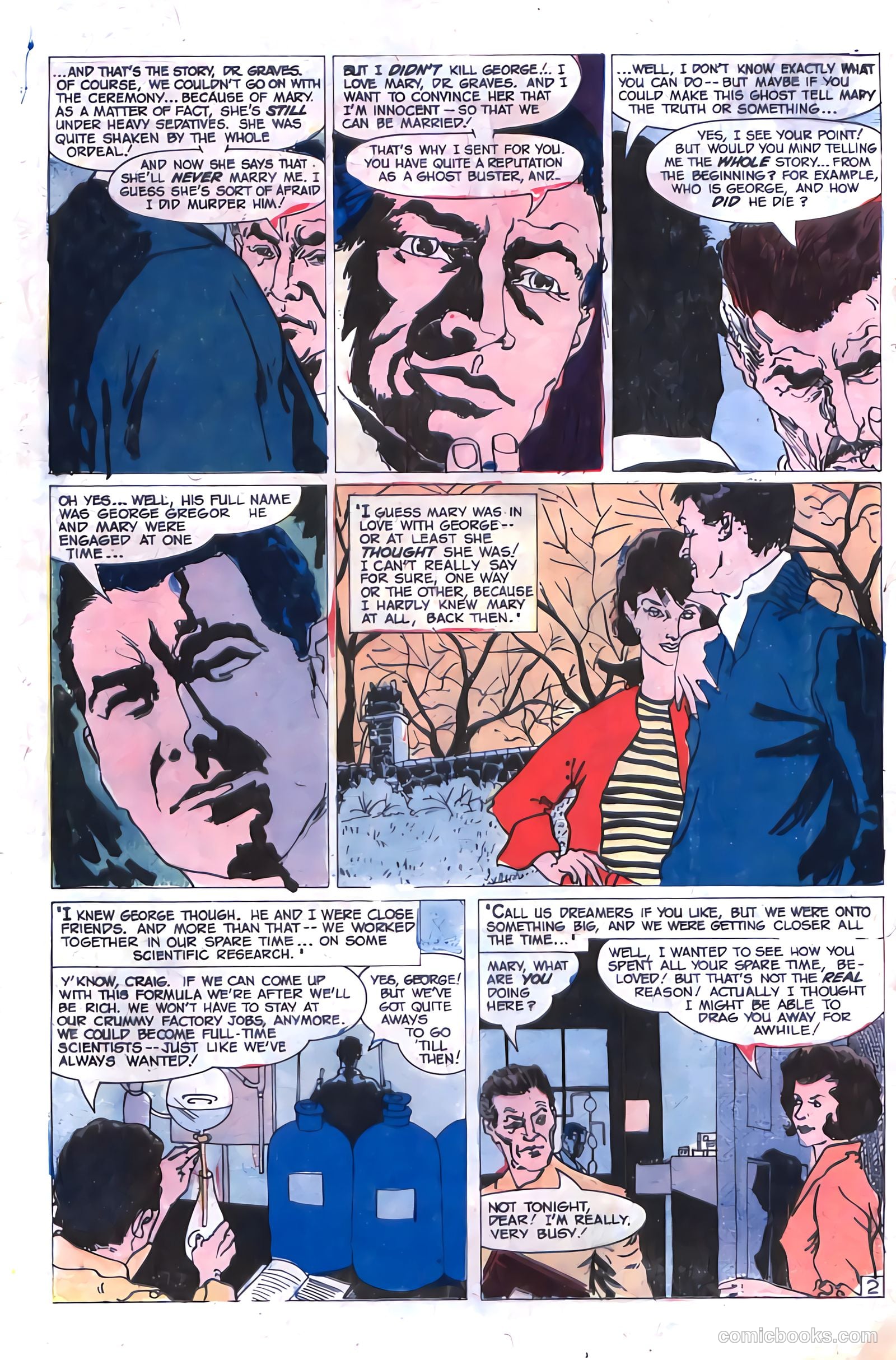 The Many Ghosts of Dr. Graves #4 — page 16 of 36