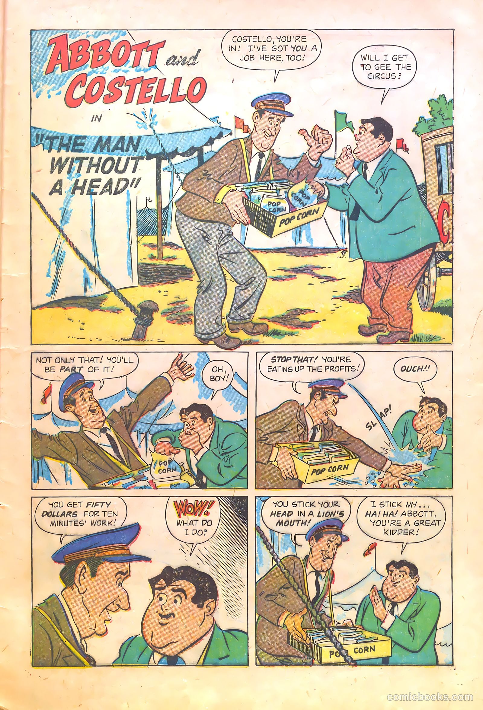 Abbott & Costello #20 — page 29 of 36