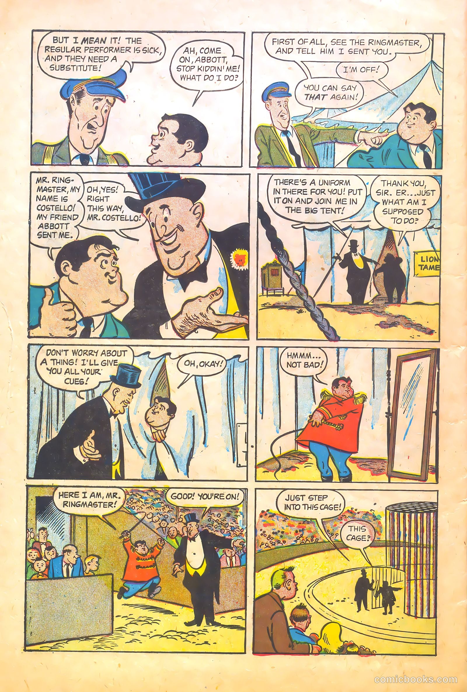 Abbott & Costello #20 — page 30 of 36
