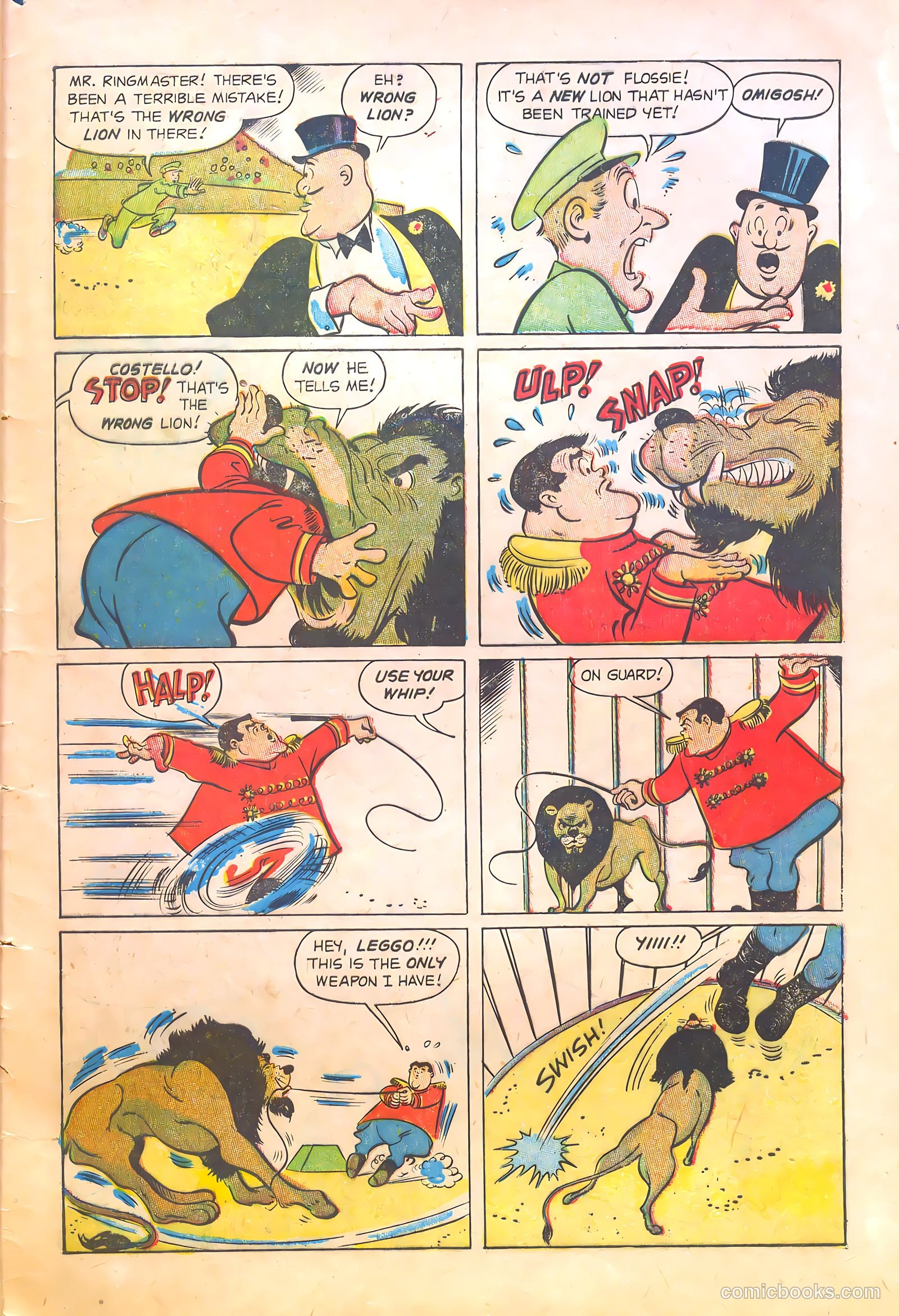 Abbott & Costello #20 — page 33 of 36