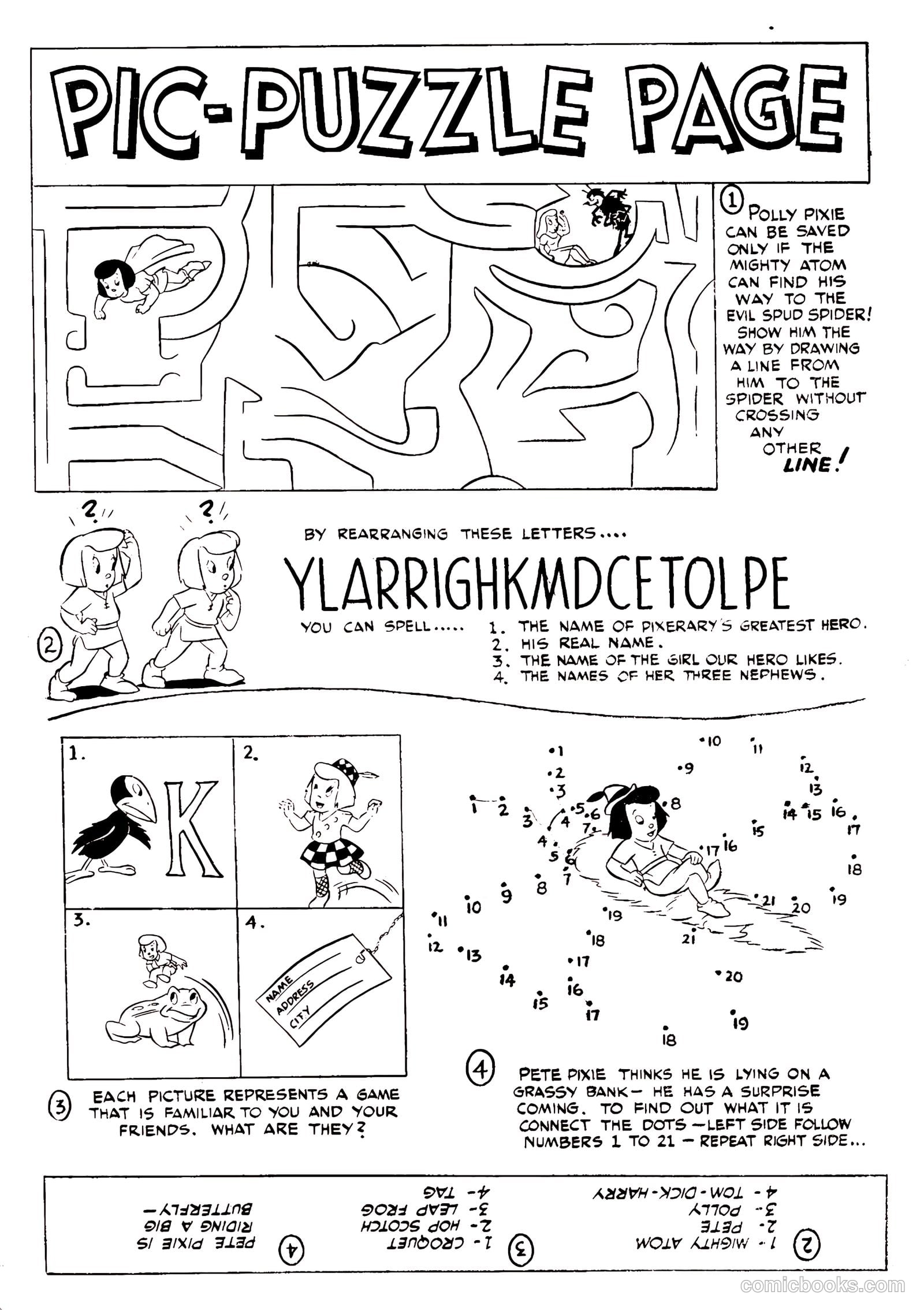The Mighty Atom and the Pixies #6 — page 35 of 36