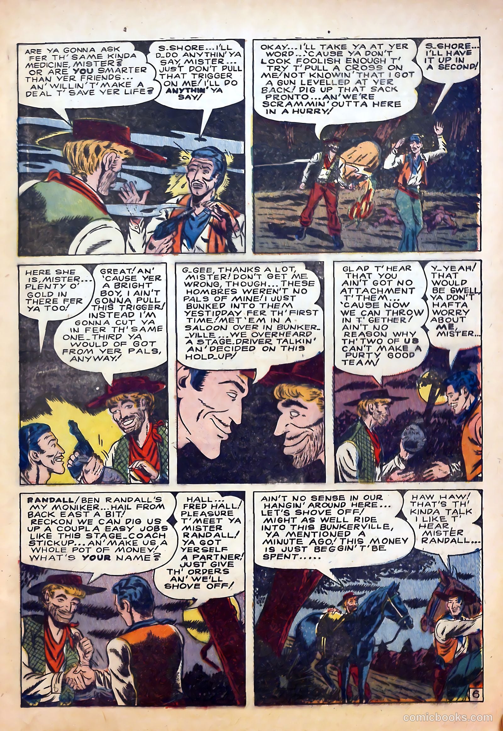The Outlaws #10 — page 7 of 36