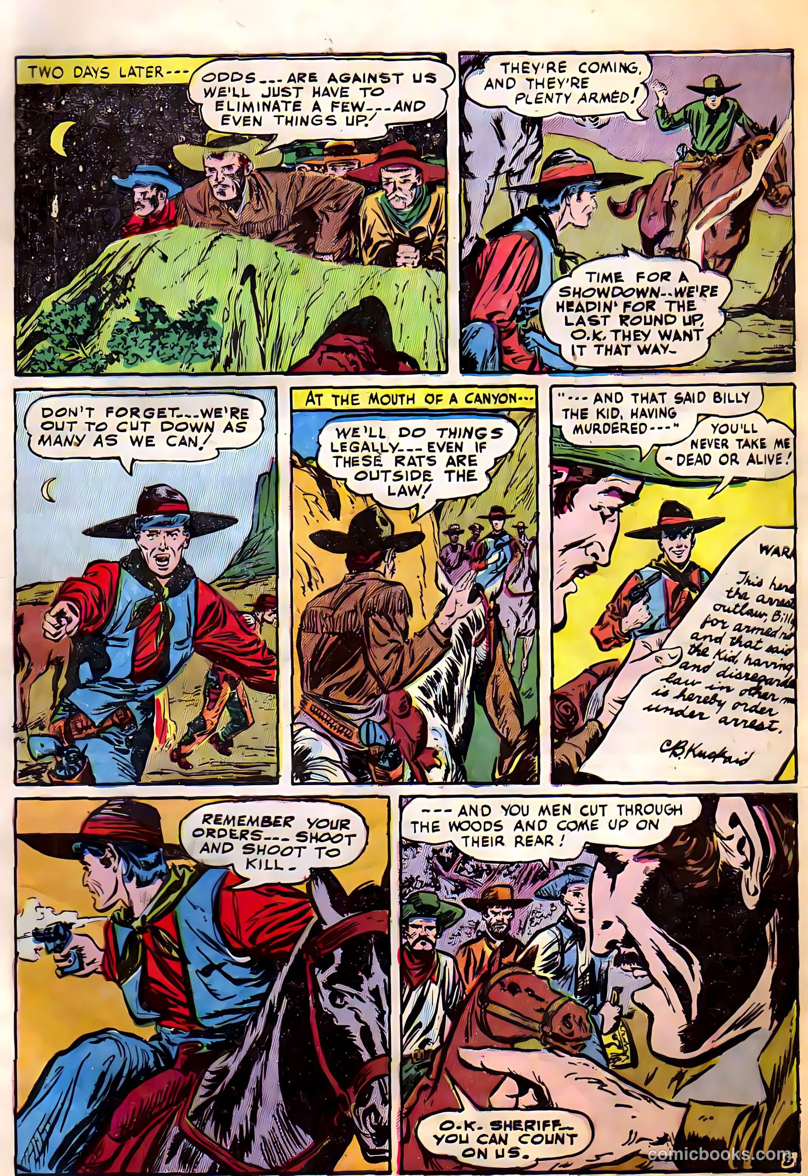 The Outlaws #12 — page 9 of 31