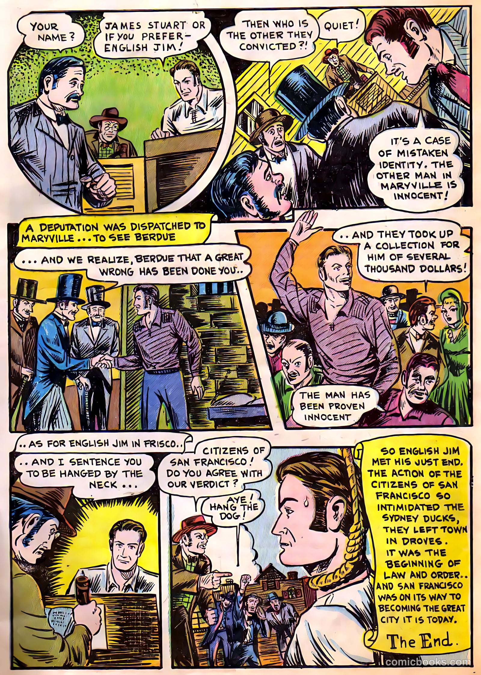 The Outlaws #12 — page 31 of 31