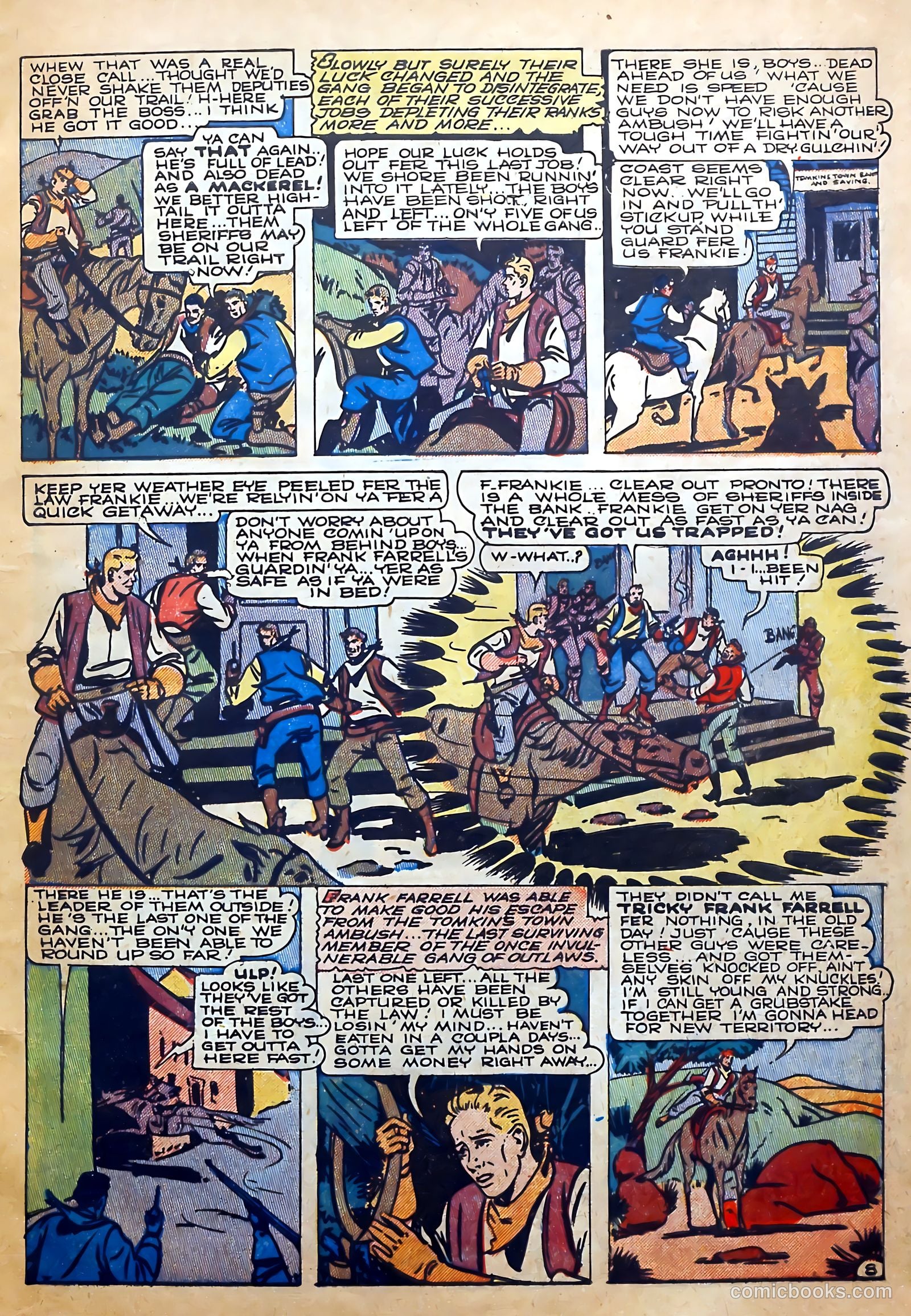 The Outlaws #13 — page 9 of 36