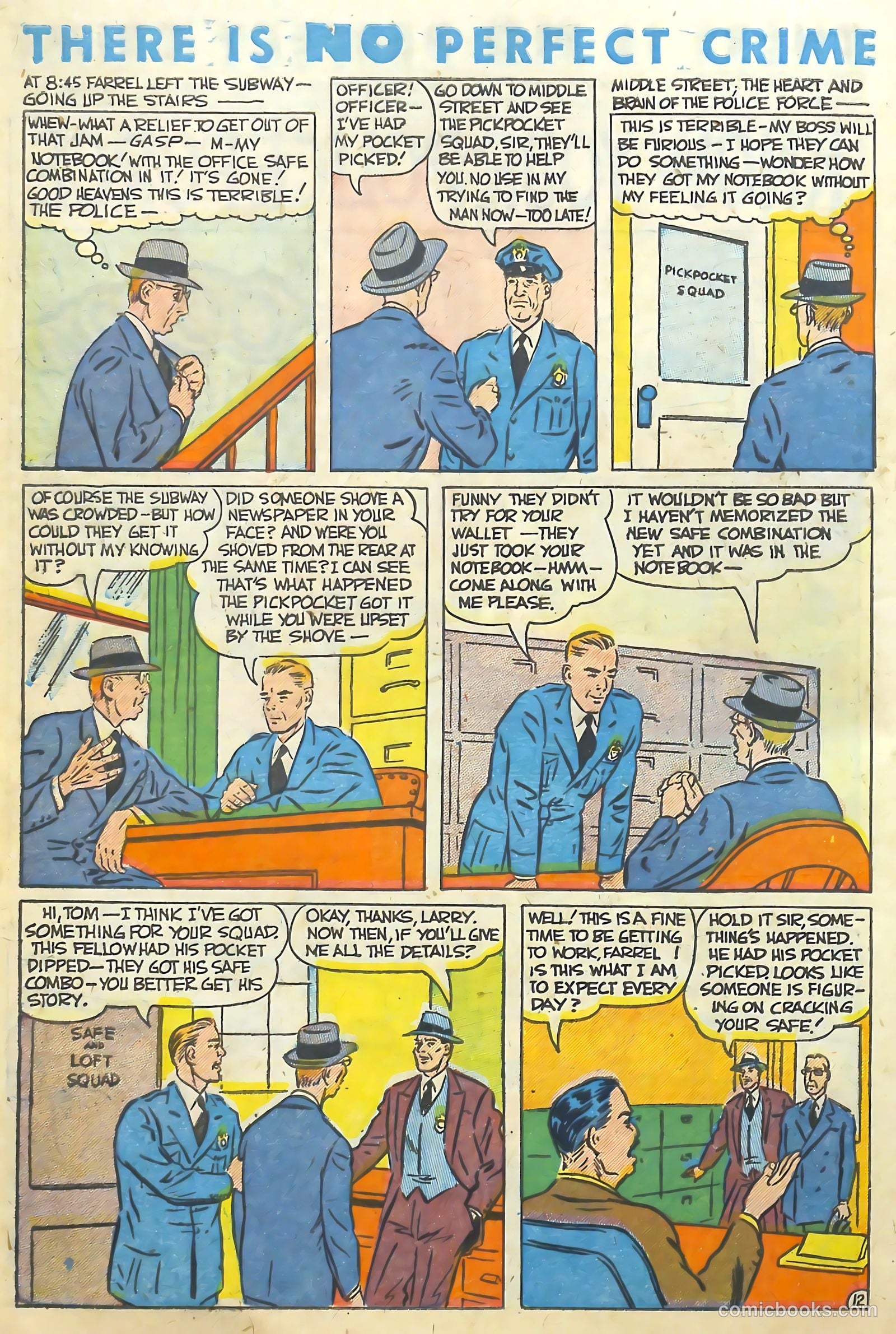 The Perfect Crime #1 — page 12 of 52