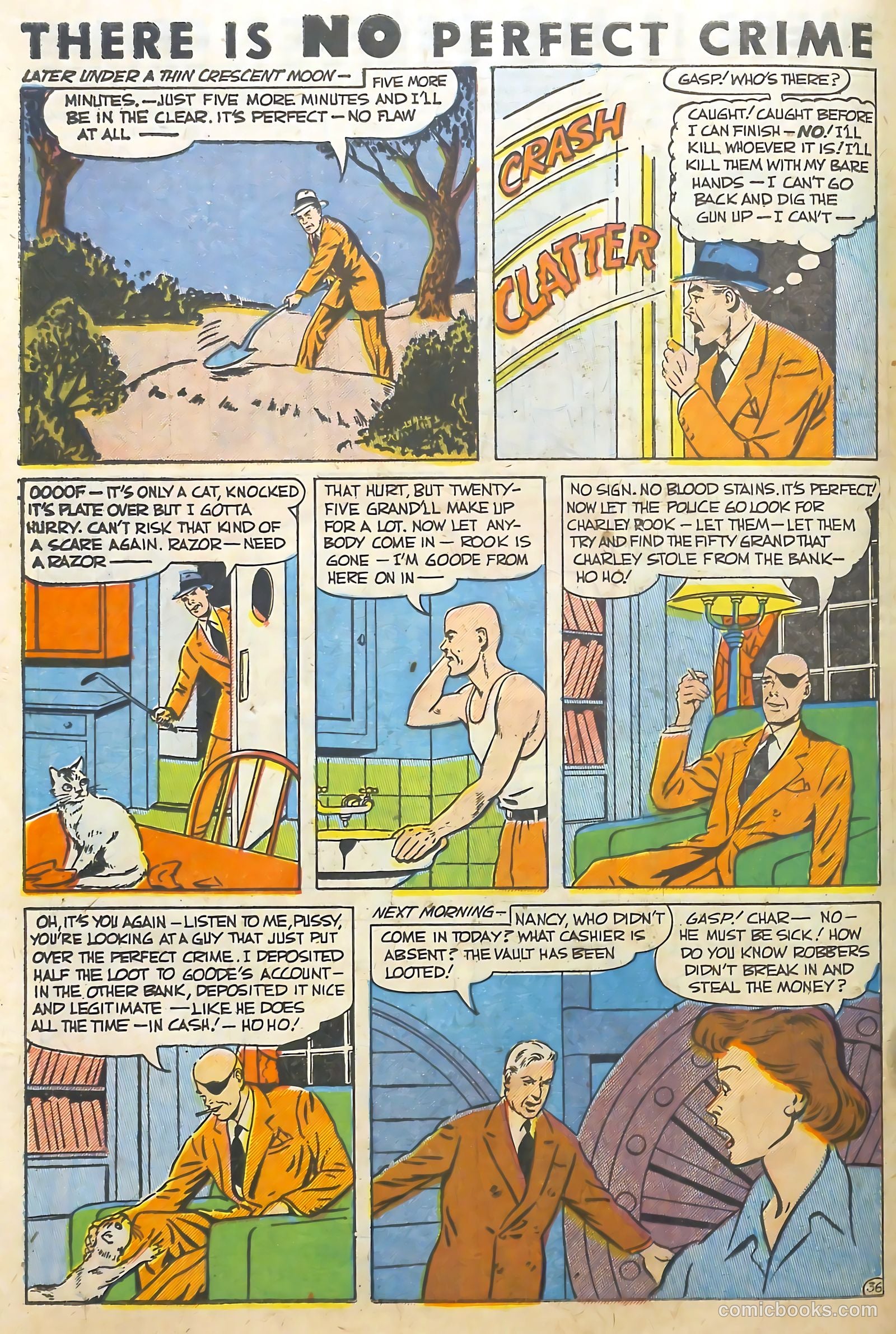 The Perfect Crime #1 — page 36 of 52