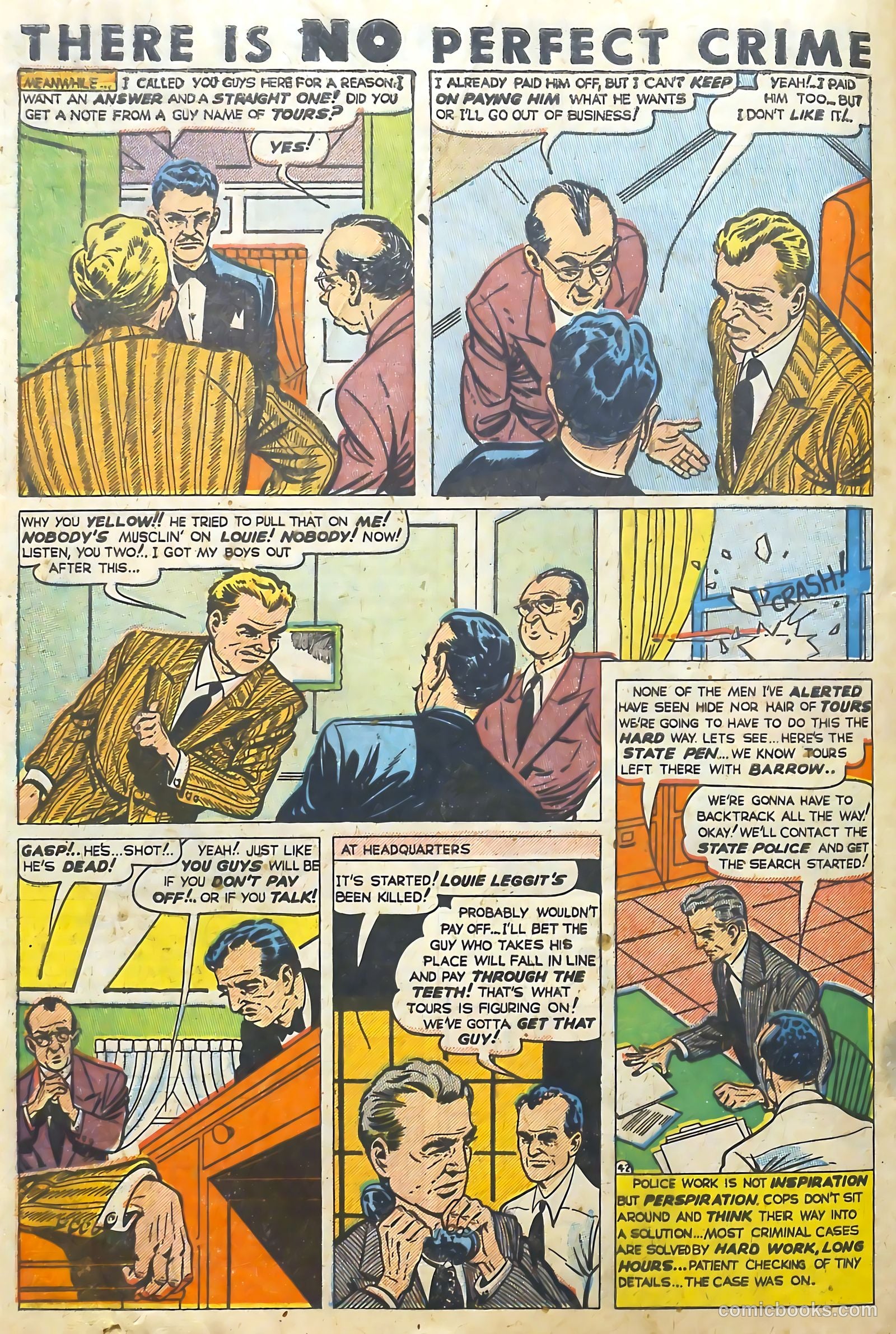 The Perfect Crime #1 — page 42 of 52