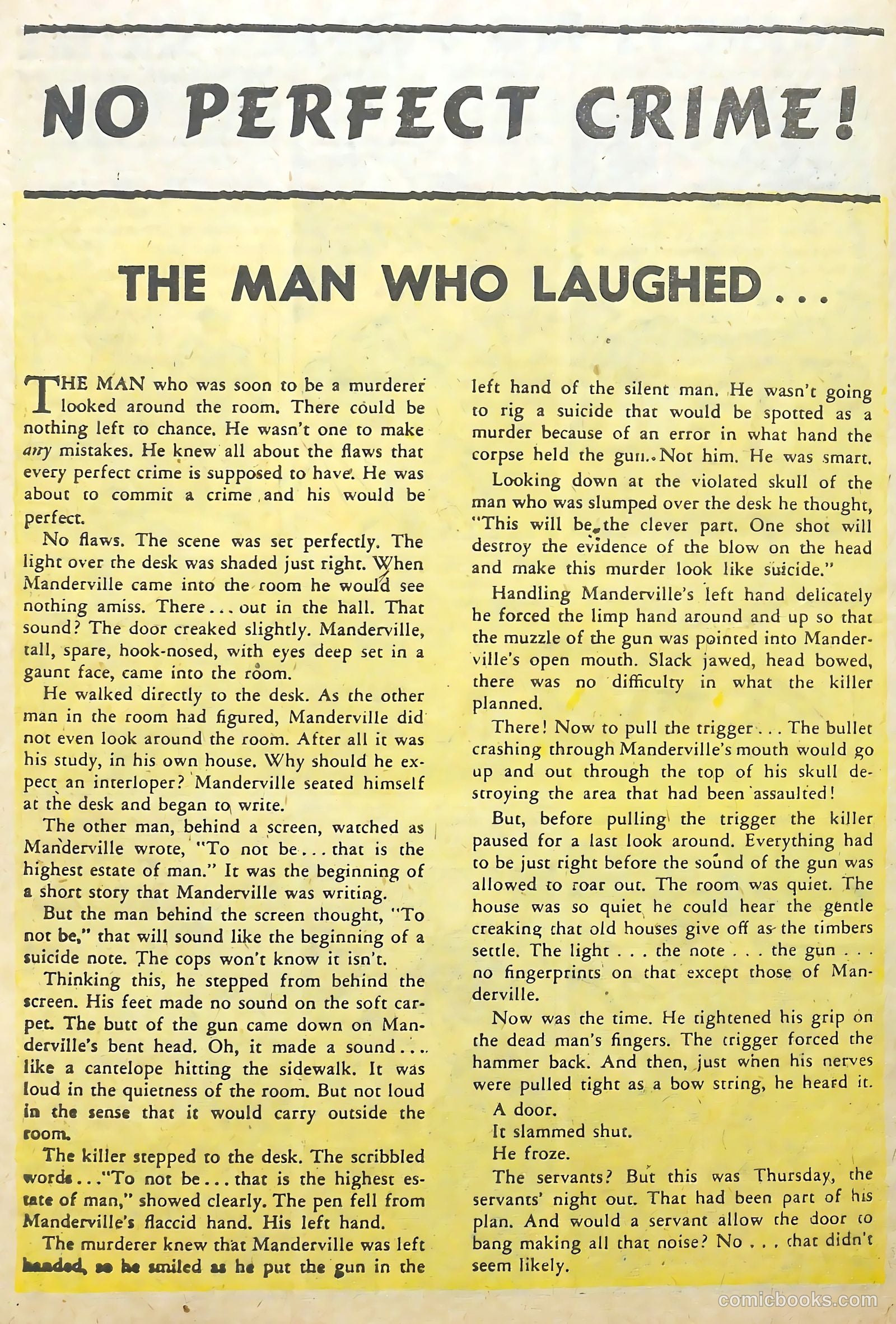 The Perfect Crime #1 — page 46 of 52