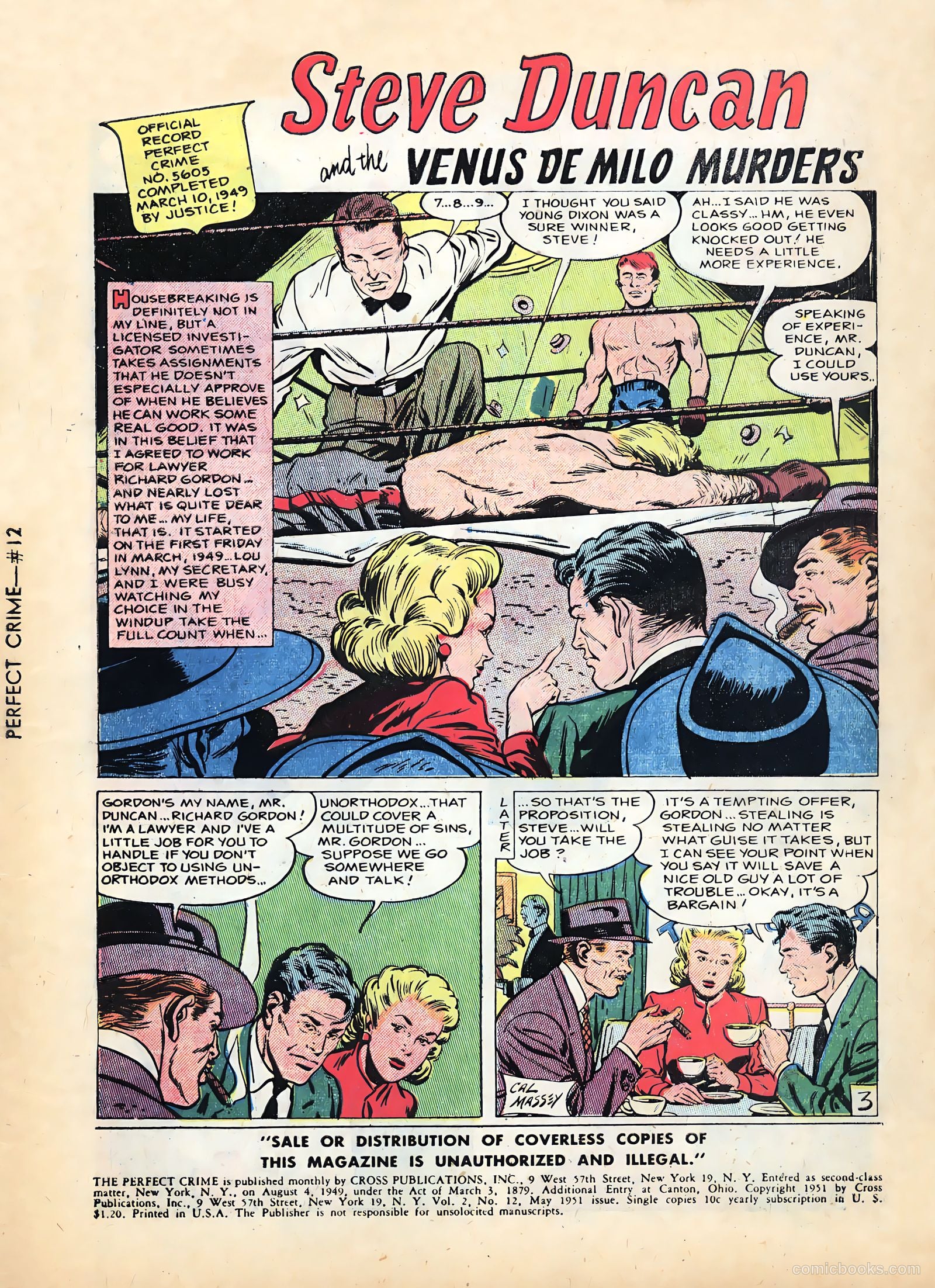 The Perfect Crime #12 — page 1 of 52