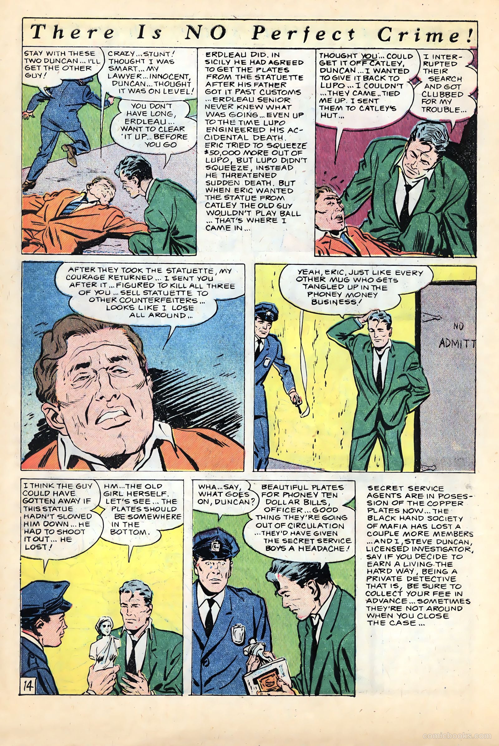 The Perfect Crime #12 — page 12 of 52