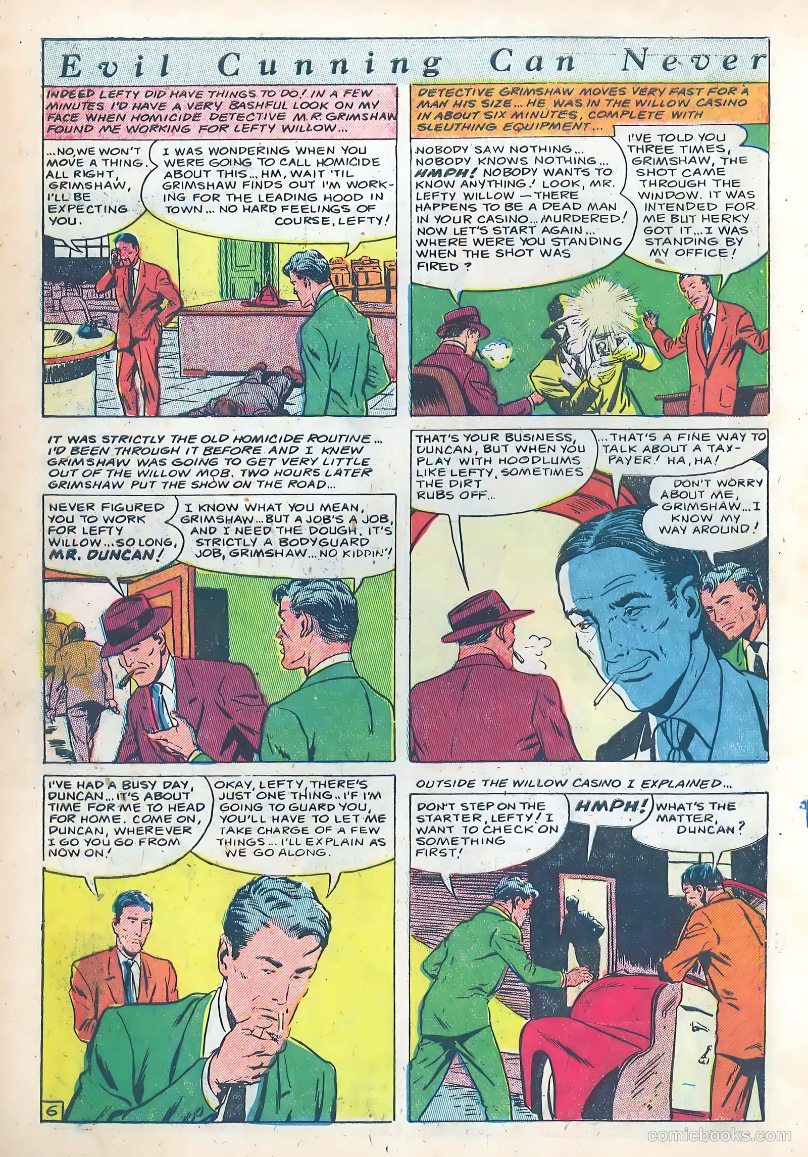The Perfect Crime #13 — page 6 of 52