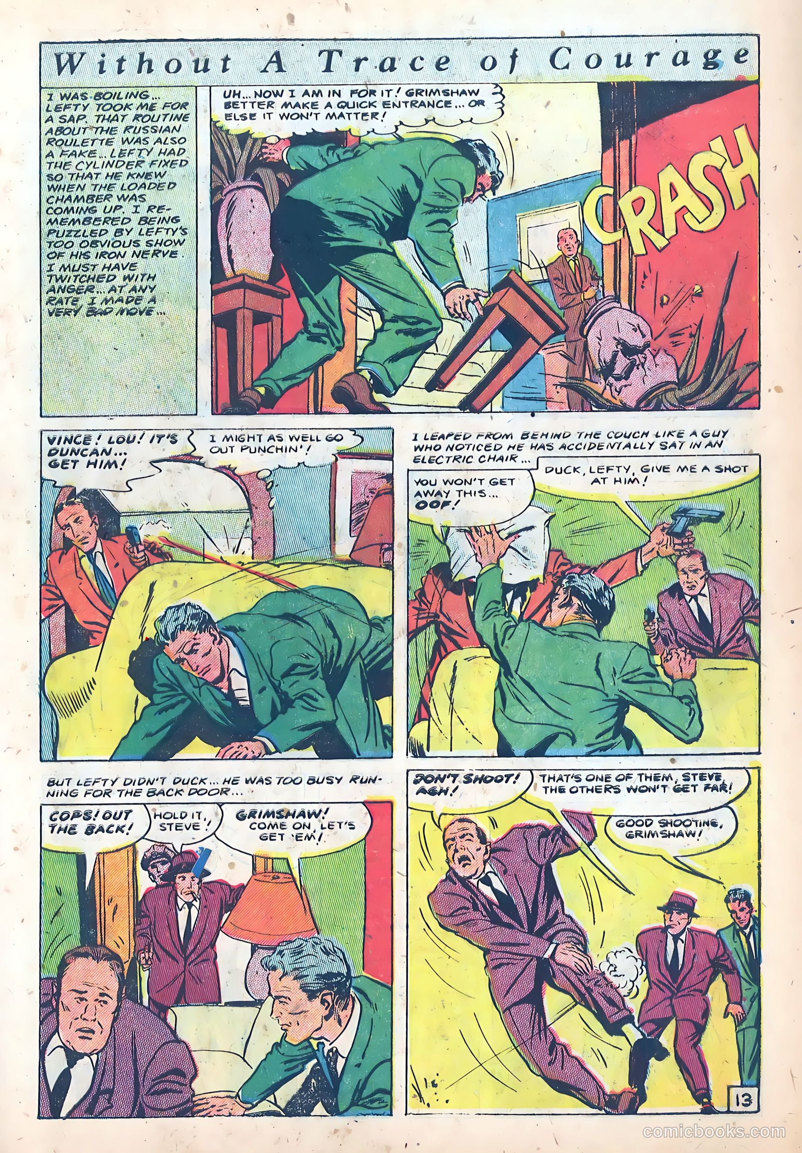 The Perfect Crime #13 — page 13 of 52