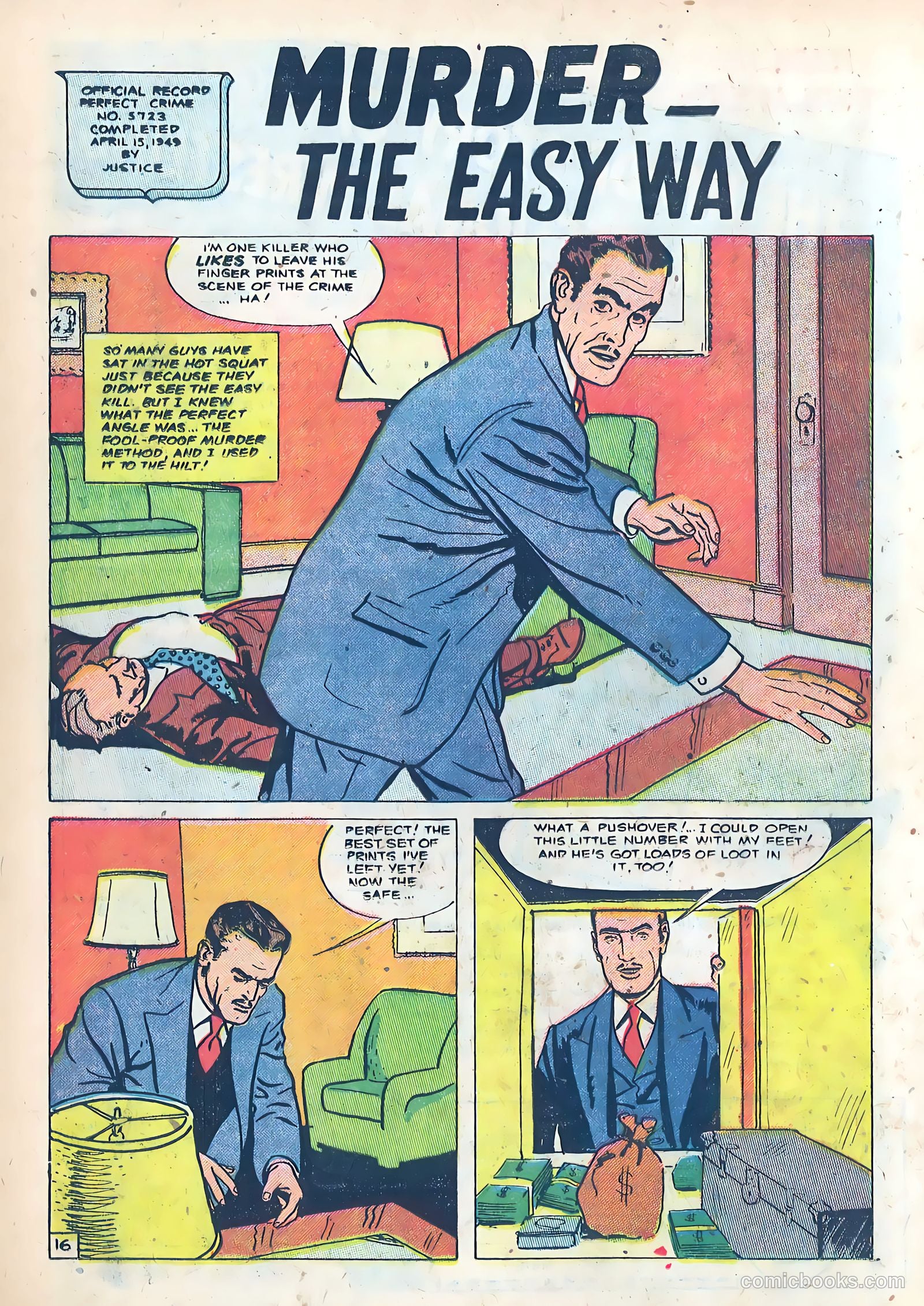 The Perfect Crime #13 — page 16 of 52