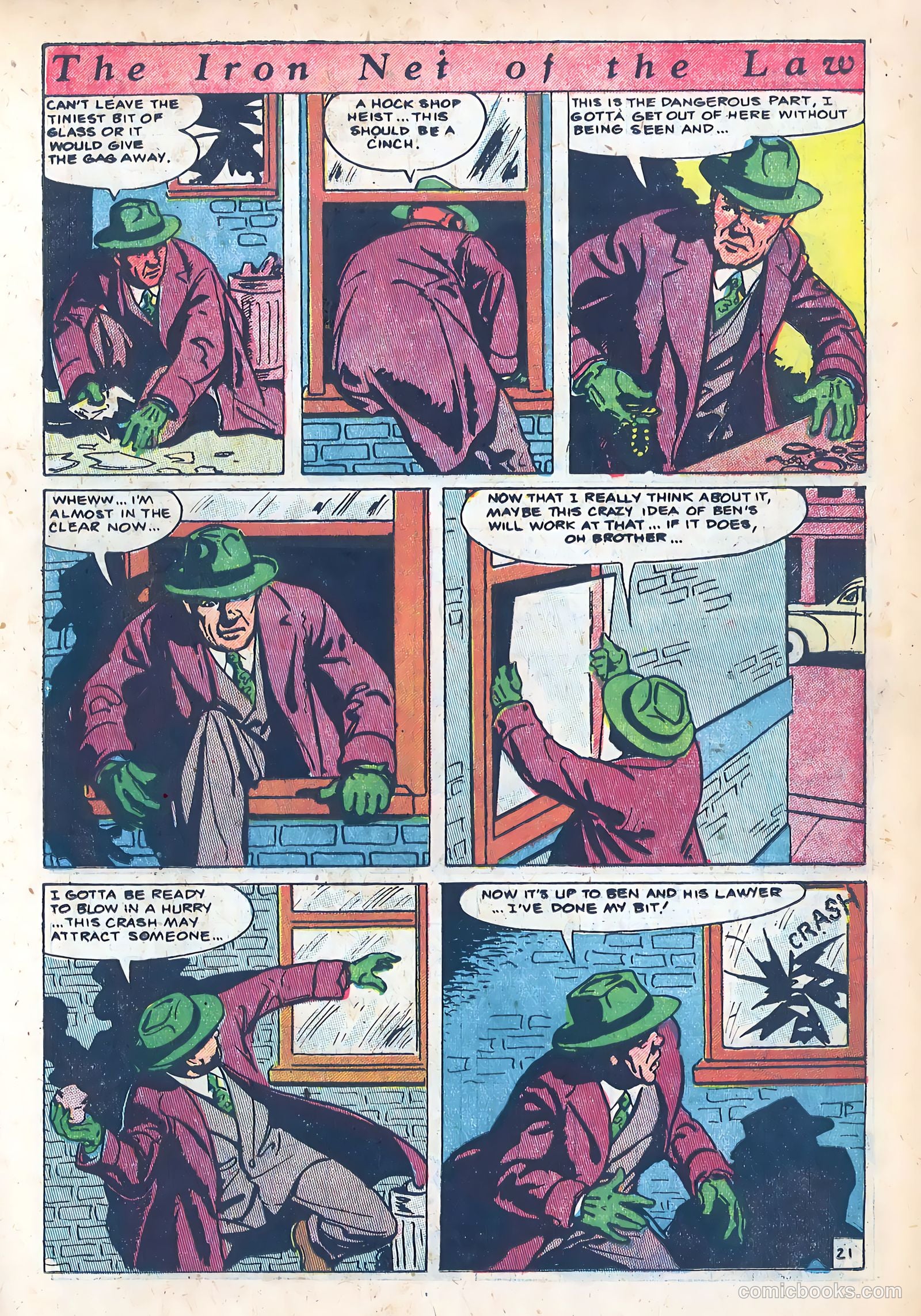 The Perfect Crime #13 — page 21 of 52