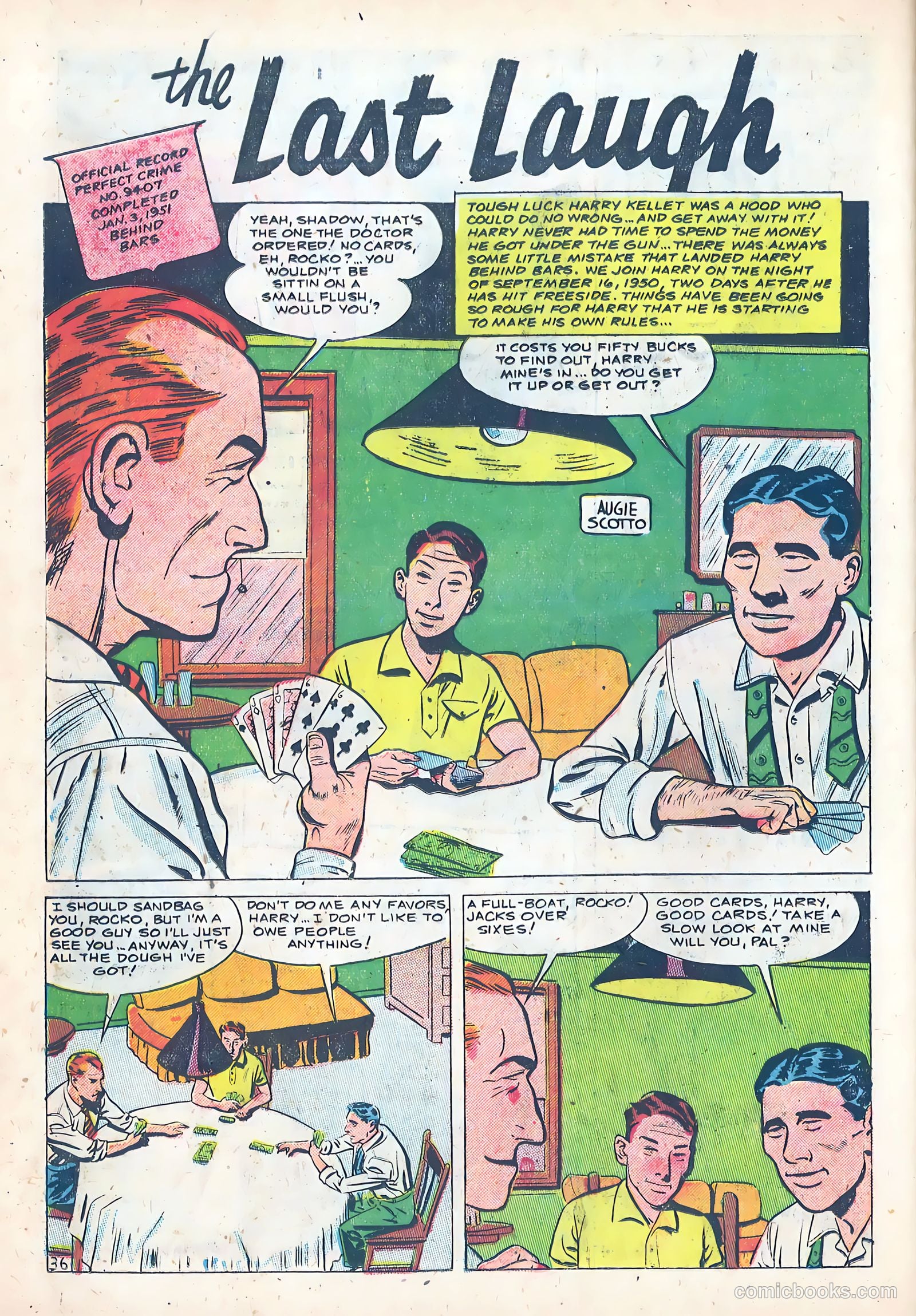 The Perfect Crime #13 — page 36 of 52