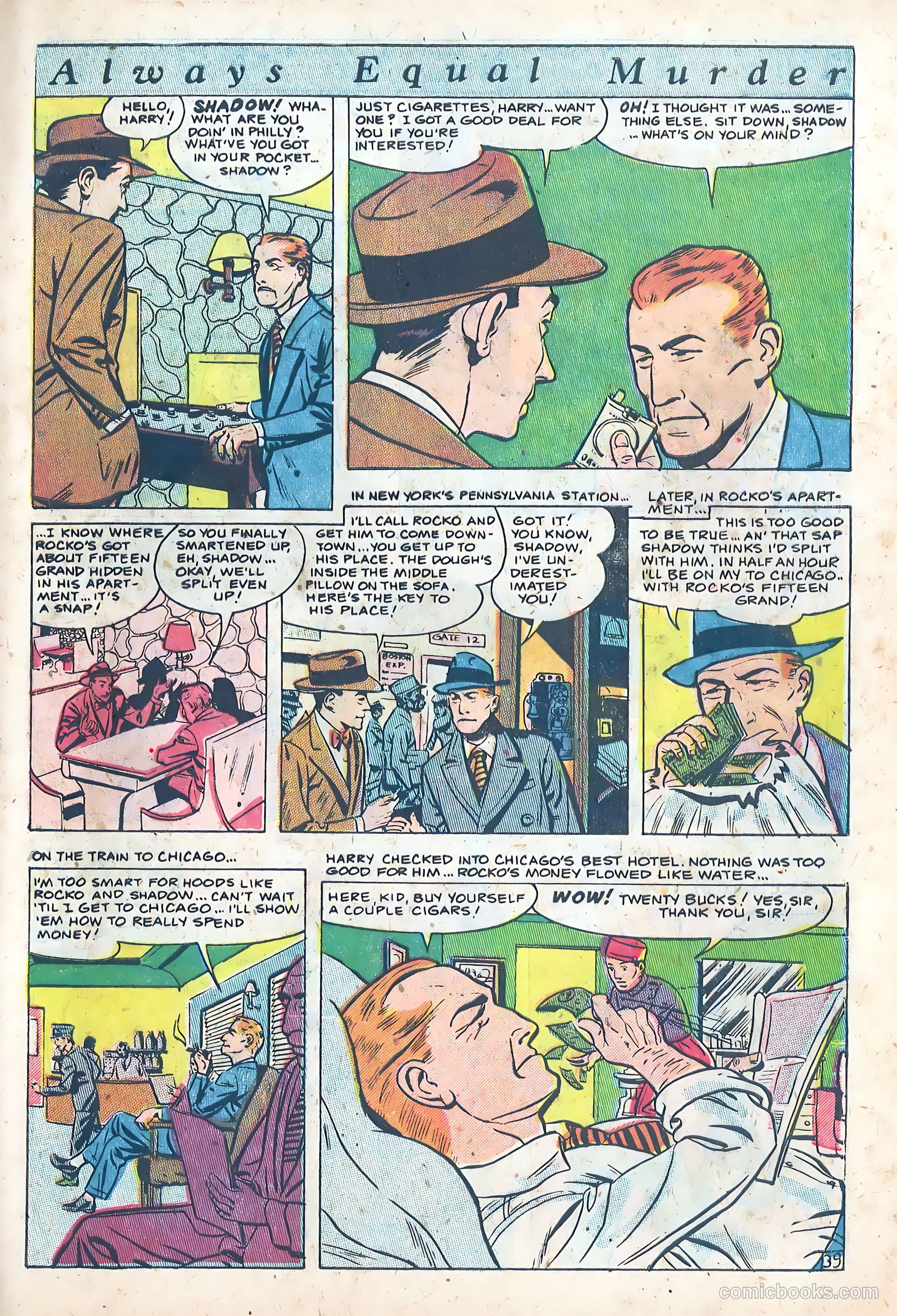 The Perfect Crime #13 — page 39 of 52
