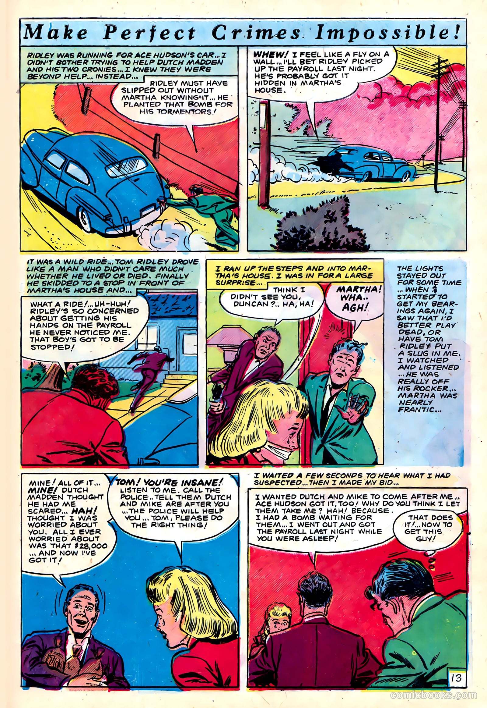 The Perfect Crime #14 — page 13 of 52