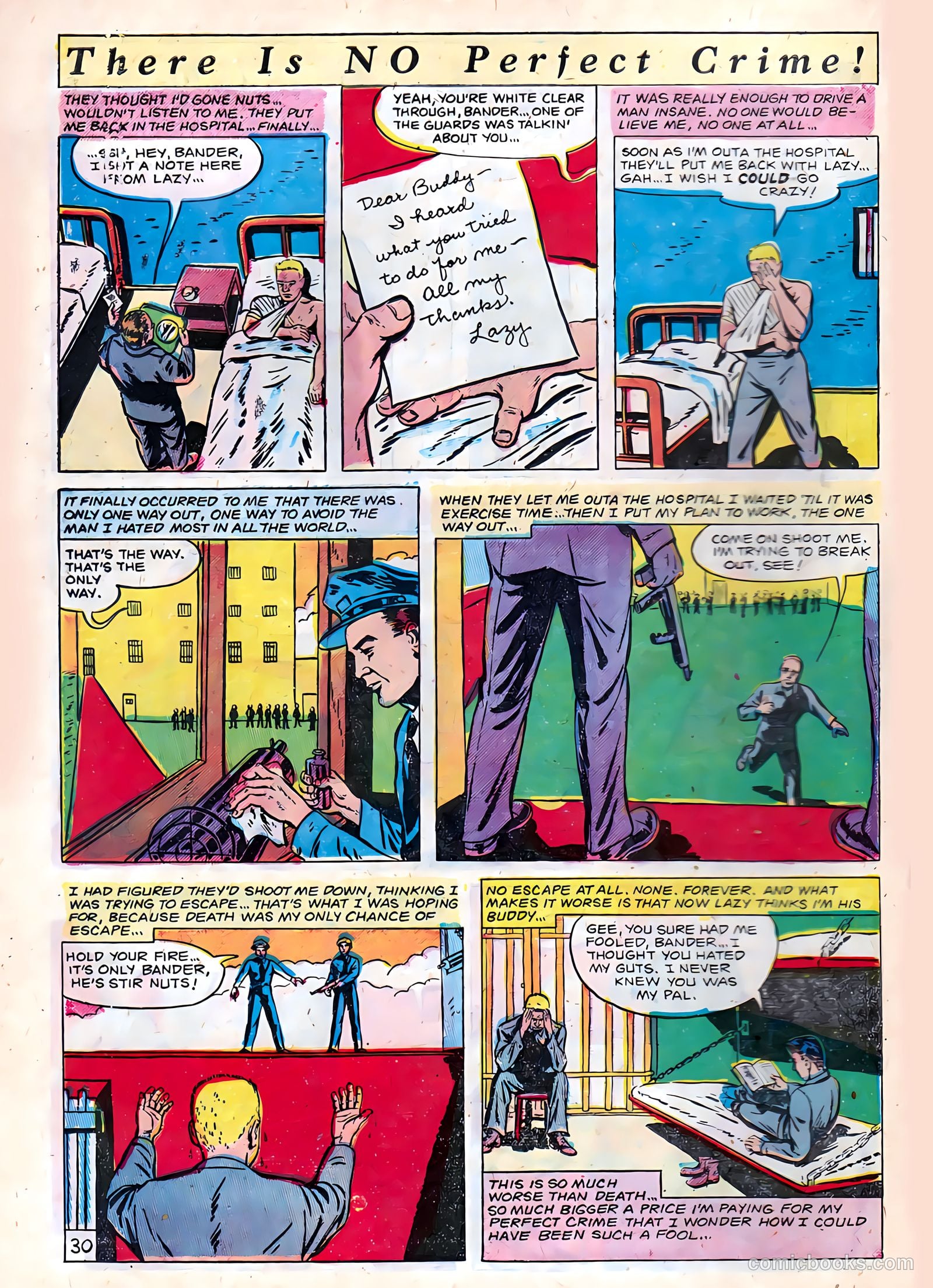 The Perfect Crime #14 — page 30 of 52