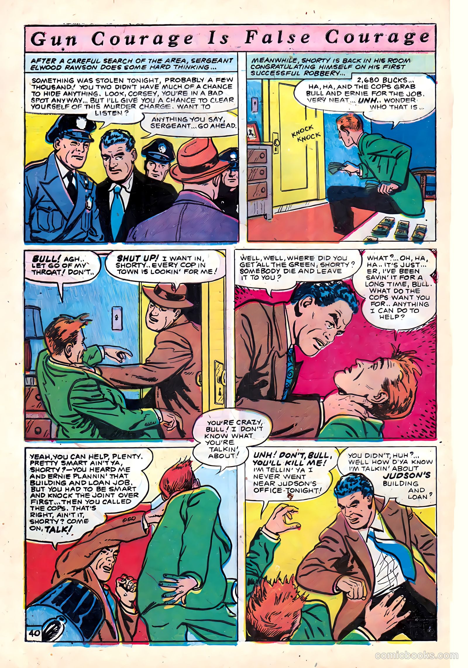 The Perfect Crime #14 — page 40 of 52