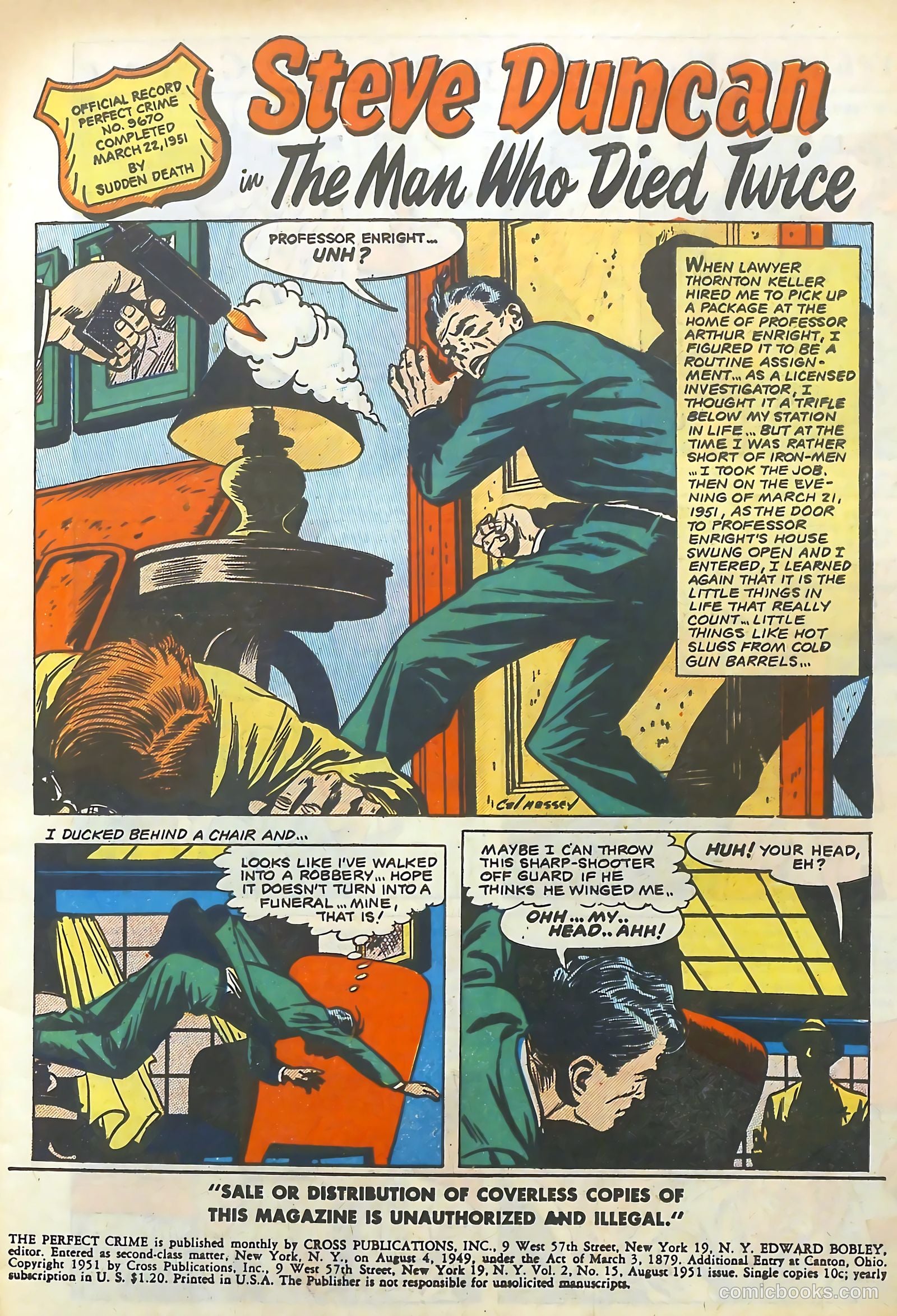 The Perfect Crime #15 — page 3 of 36