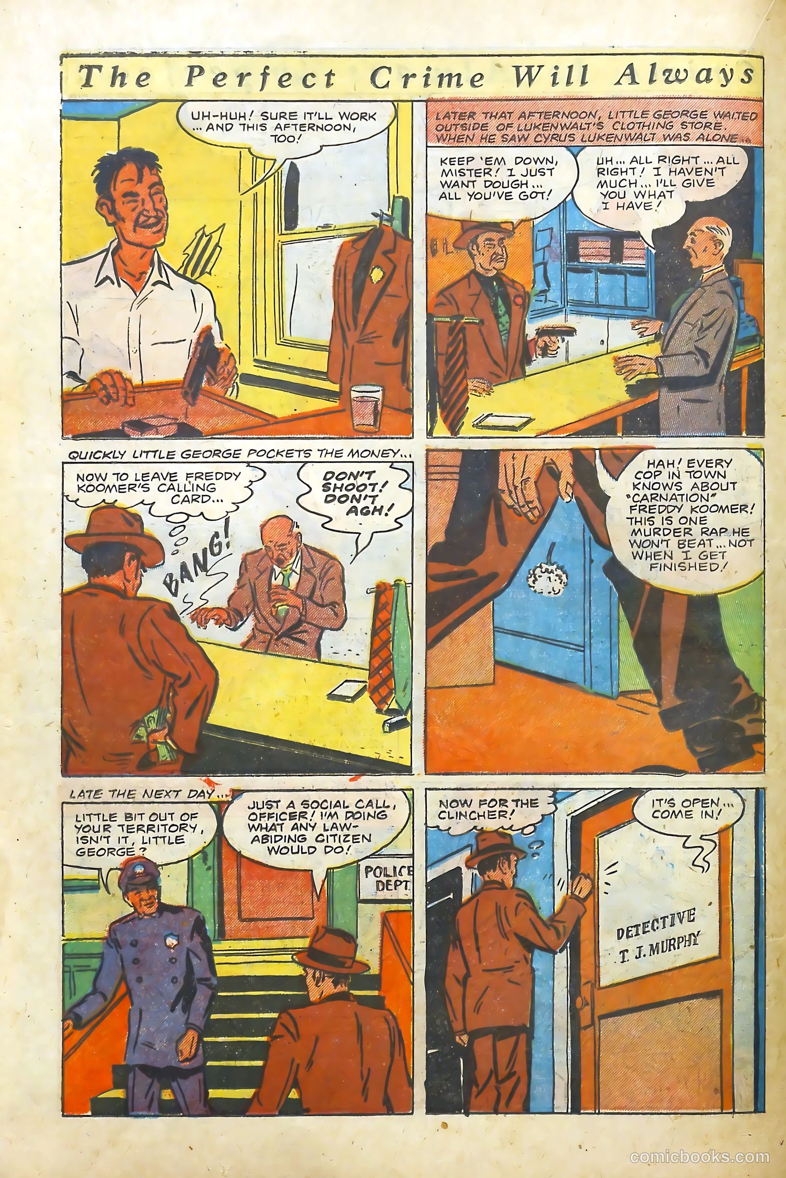 The Perfect Crime #18 — page 20 of 36