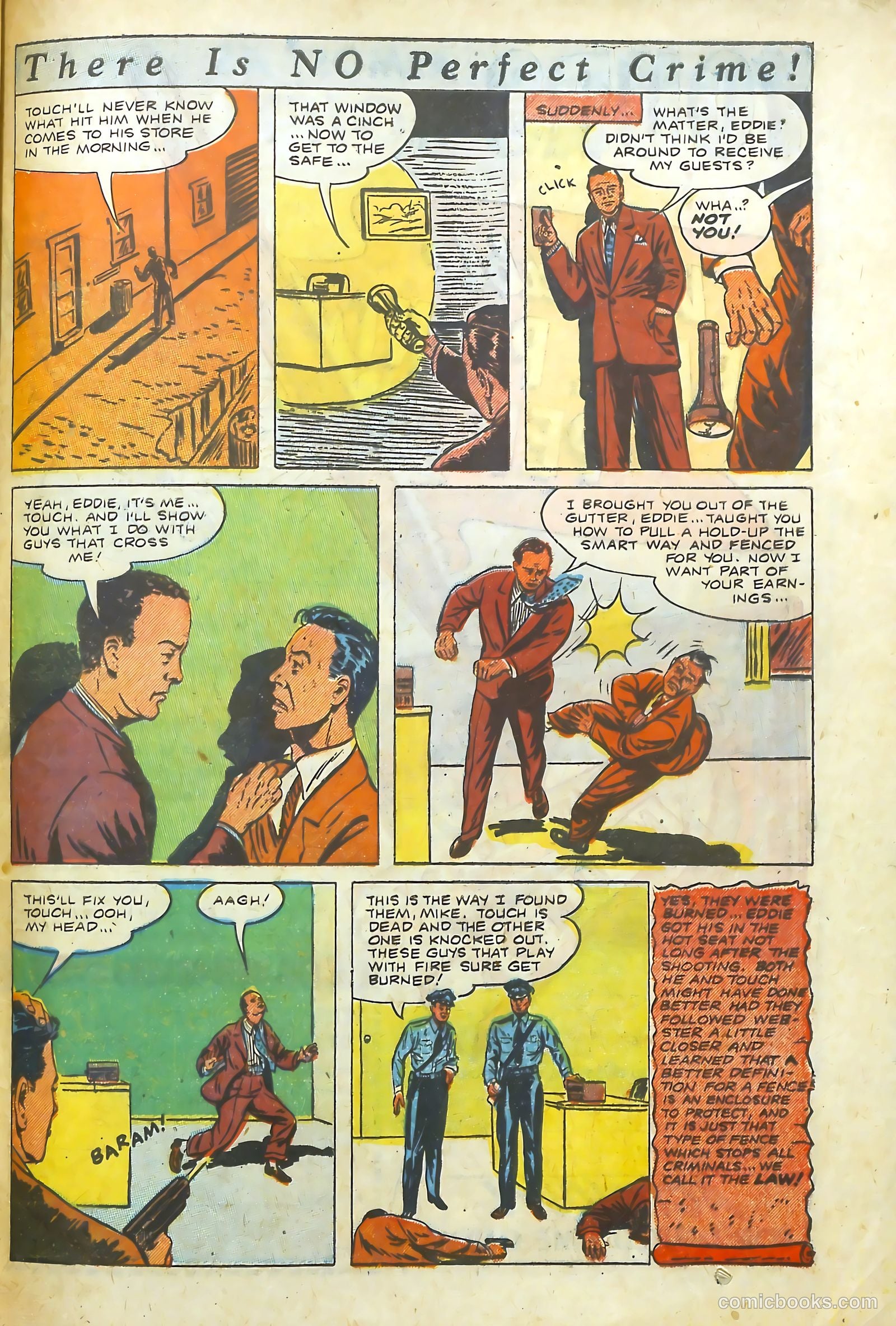 The Perfect Crime #18 — page 33 of 36