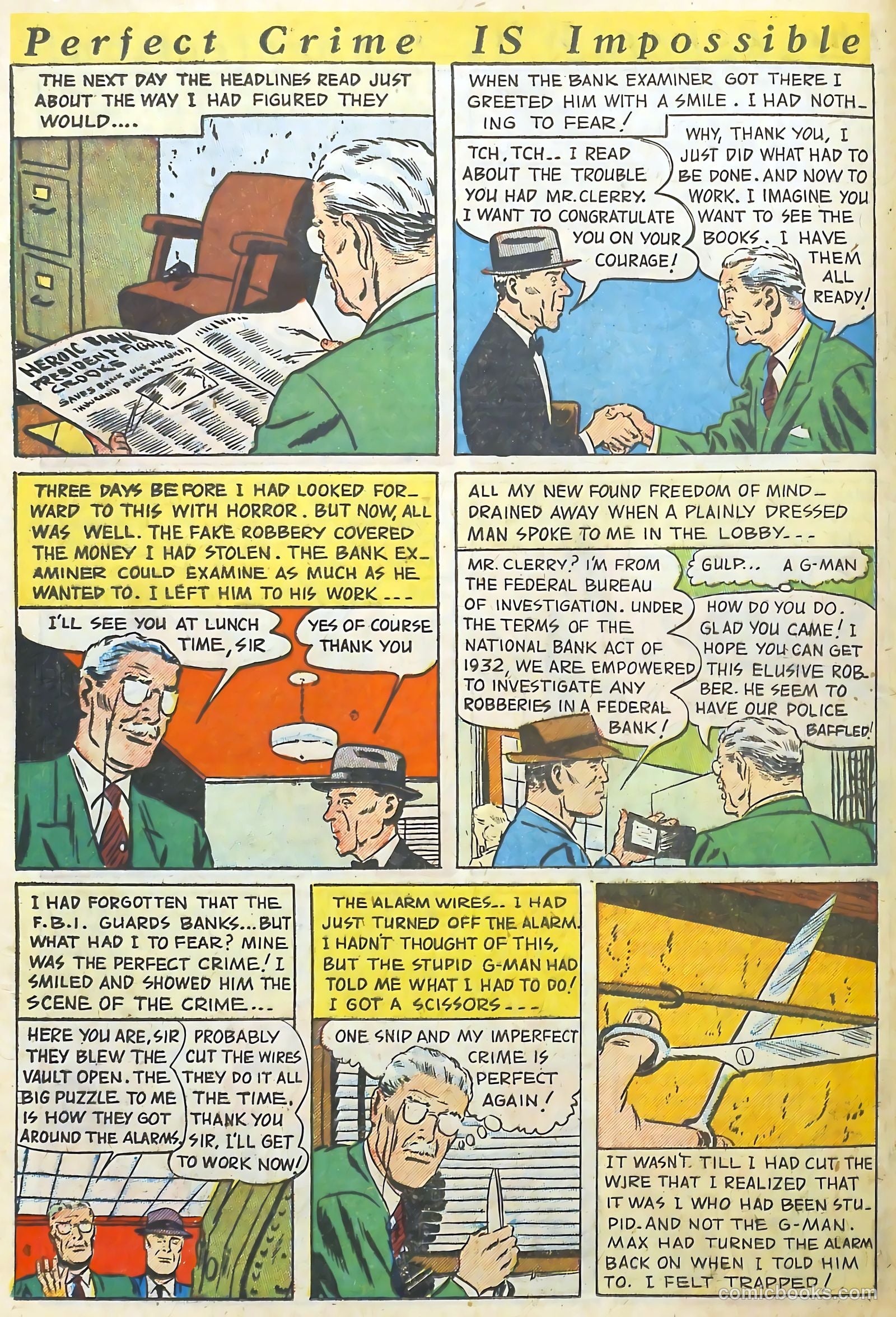 The Perfect Crime #2 — page 34 of 52